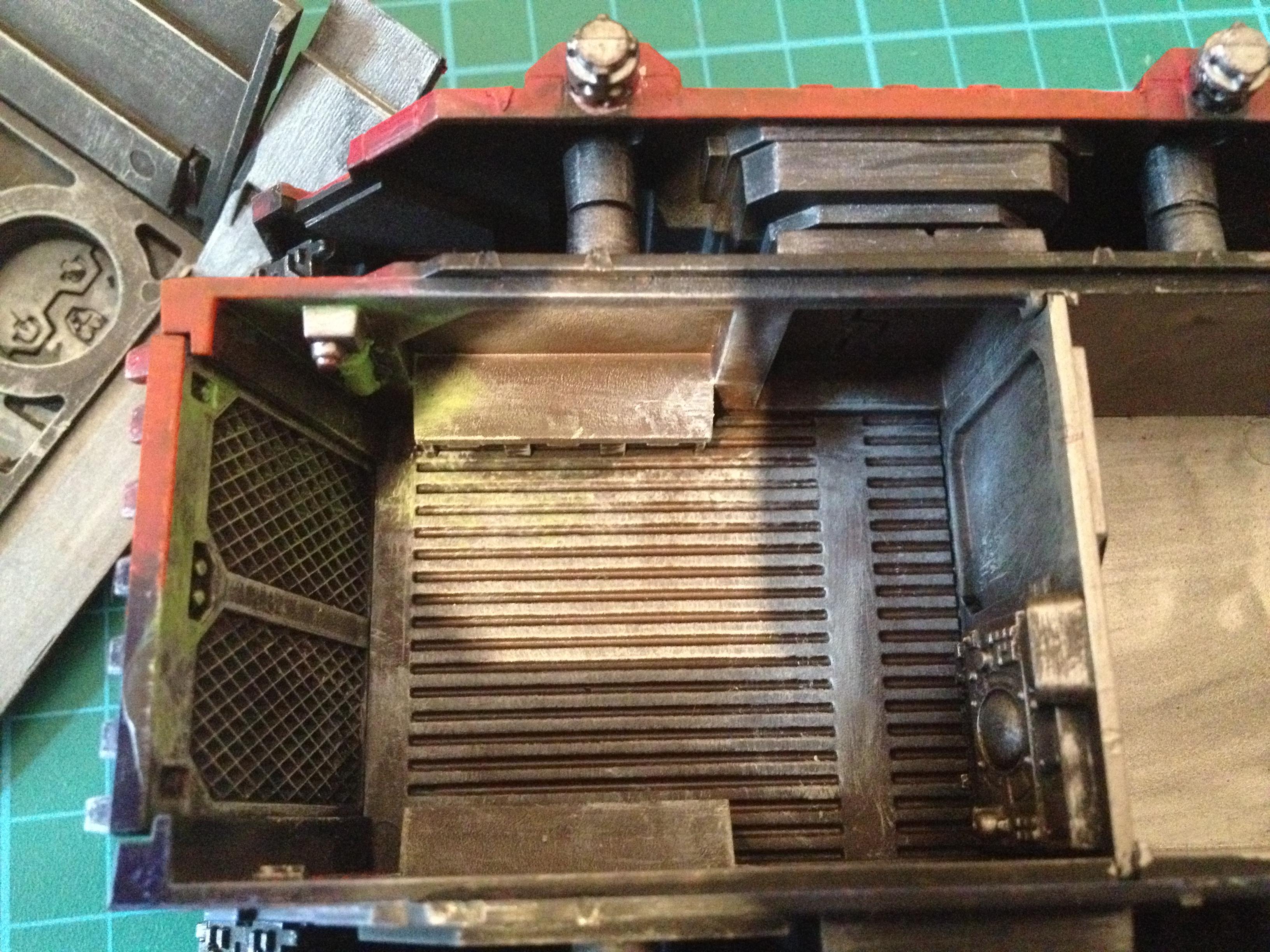 Inside of the rhino