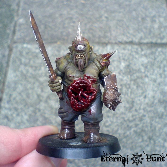Big Mutant, Chaos, Lntd, Lost And The Damned, Nurgle, Plague Ogryn, Traitor Guard, Warhammer 40,000