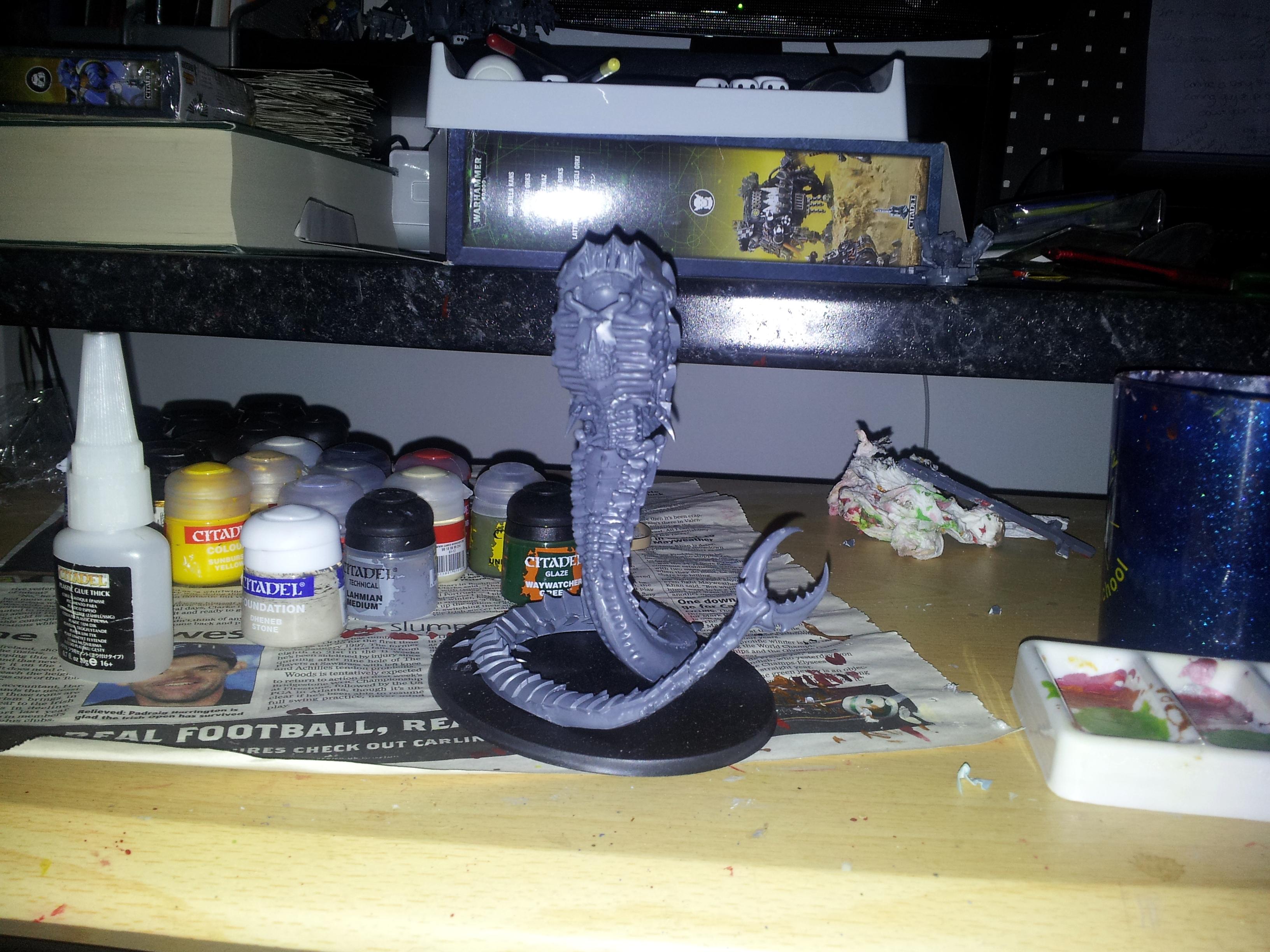 Deadshot, Hive Fleet Behemoth, Mawloc, Tyranids, Work In Progress