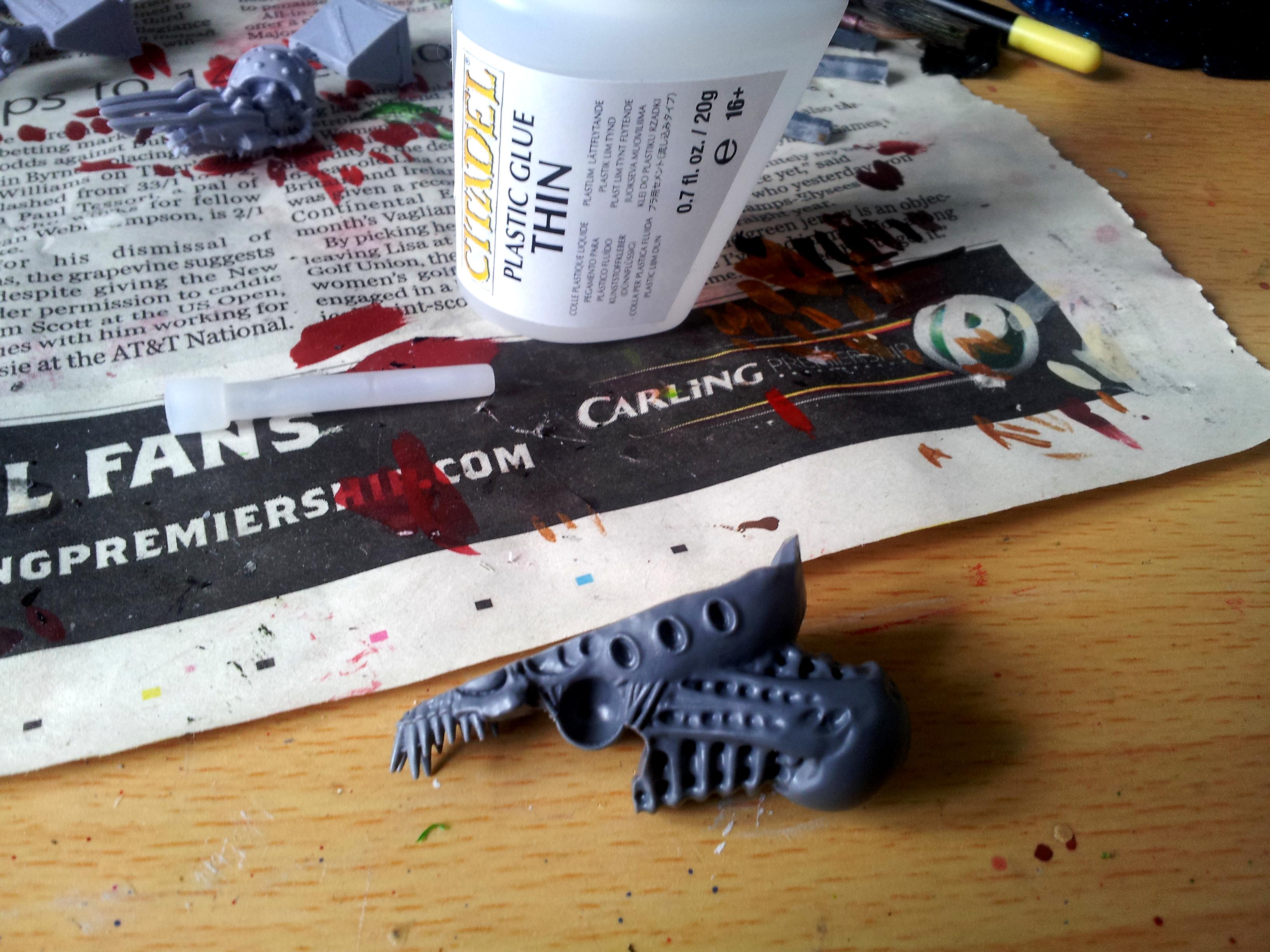Deadshot, Hive Fleet Behemoth, Mawloc, Tyranids, Work In Progress
