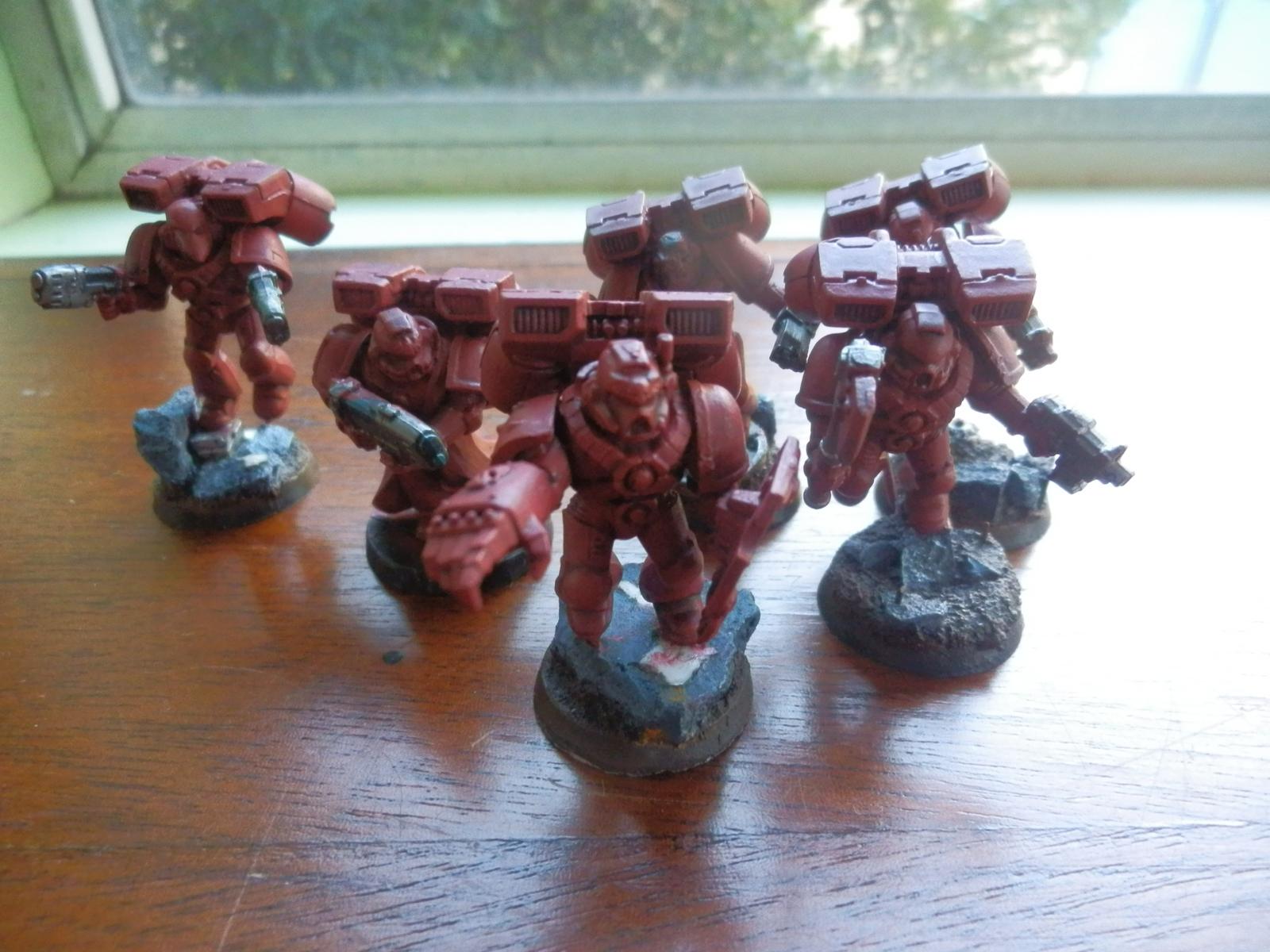 Gutsnagga's Blood Angels Assault Squad WIP pic 1