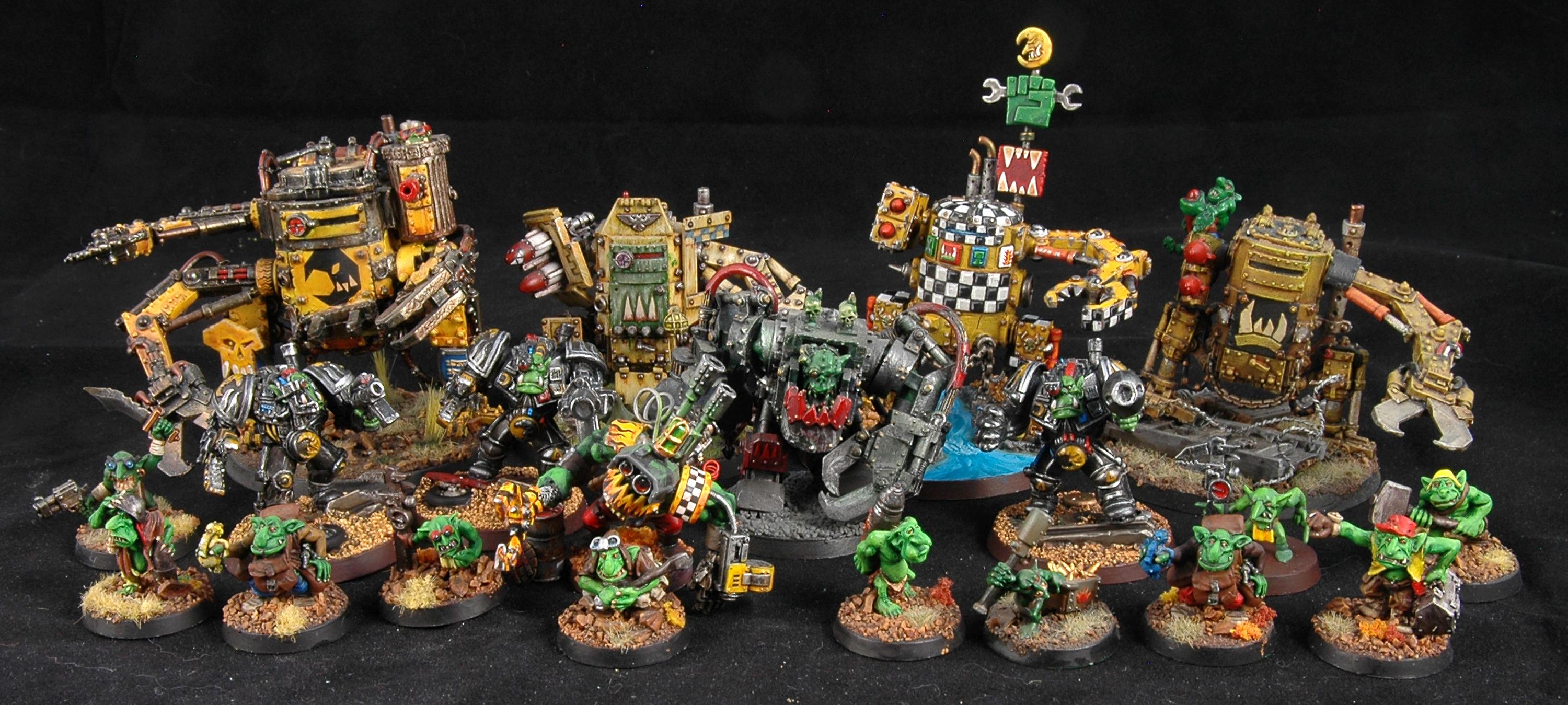 500 Pts, Army, Bad Moons, Orks, Warhammer 40,000