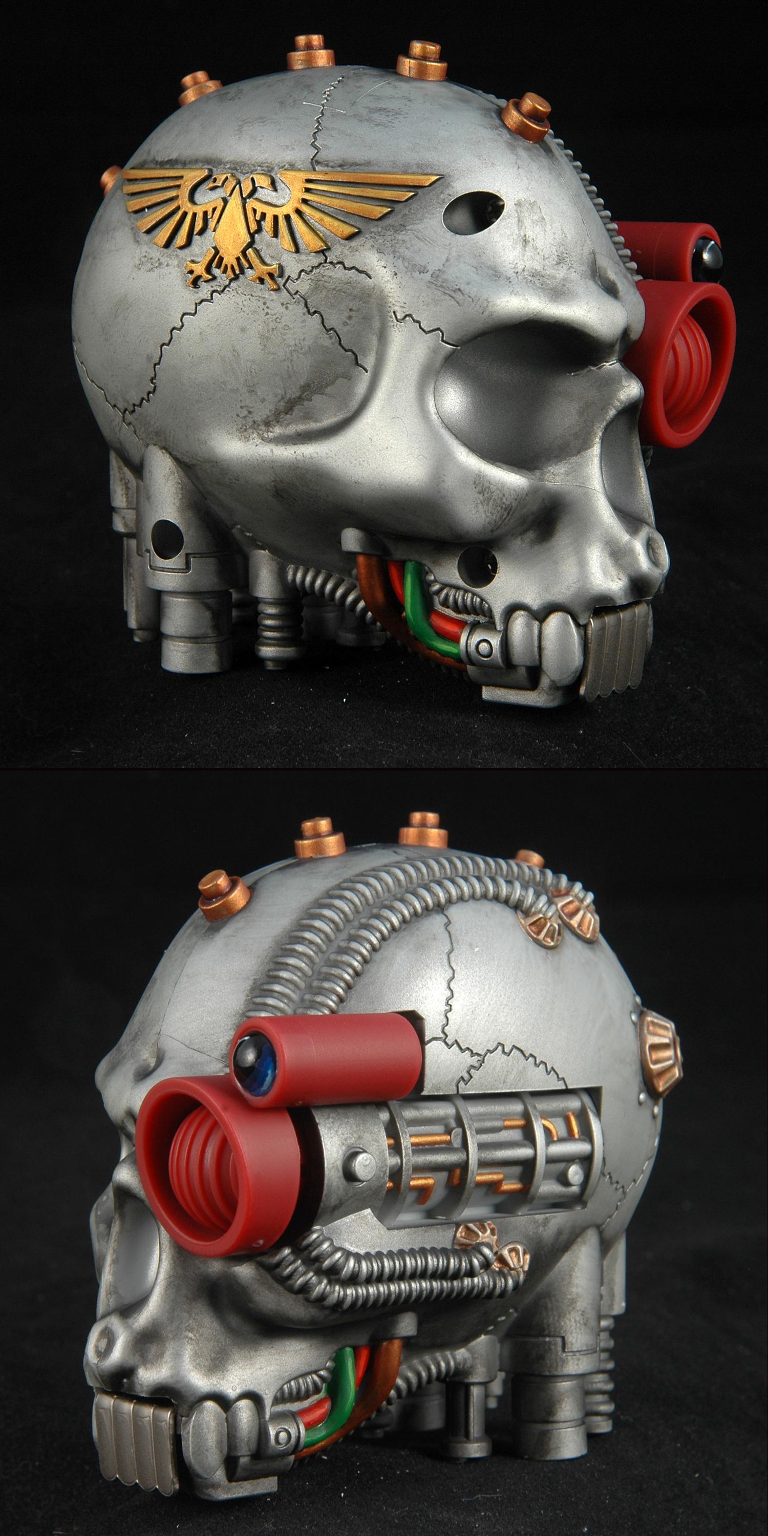 Servo Skull, Tape Measure, Warhammer 40,000