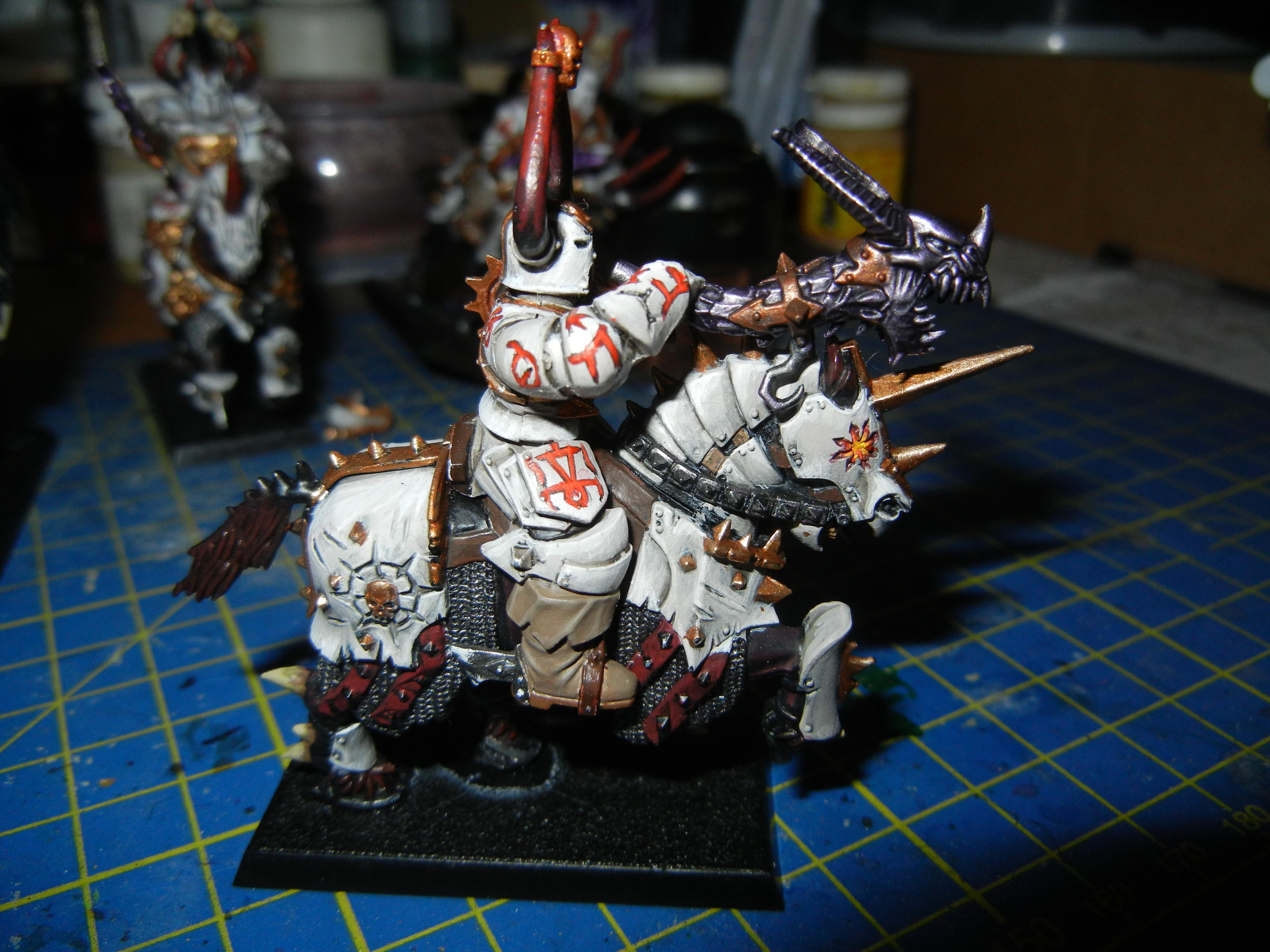 Chaos knight of Tzeentch almost done 1