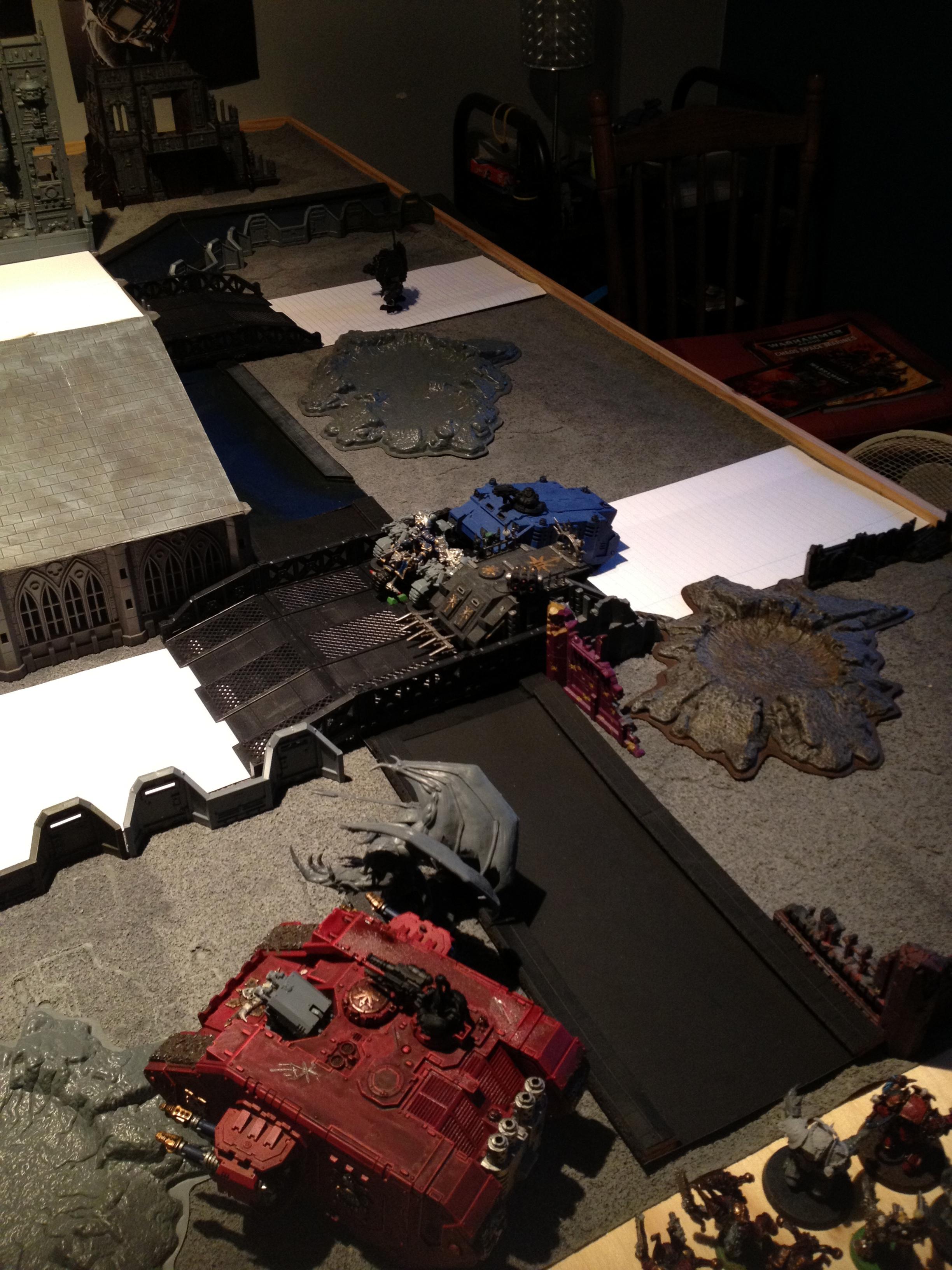 6th Edition, Battle Report, Chaos Space Marines, Dark Eldar