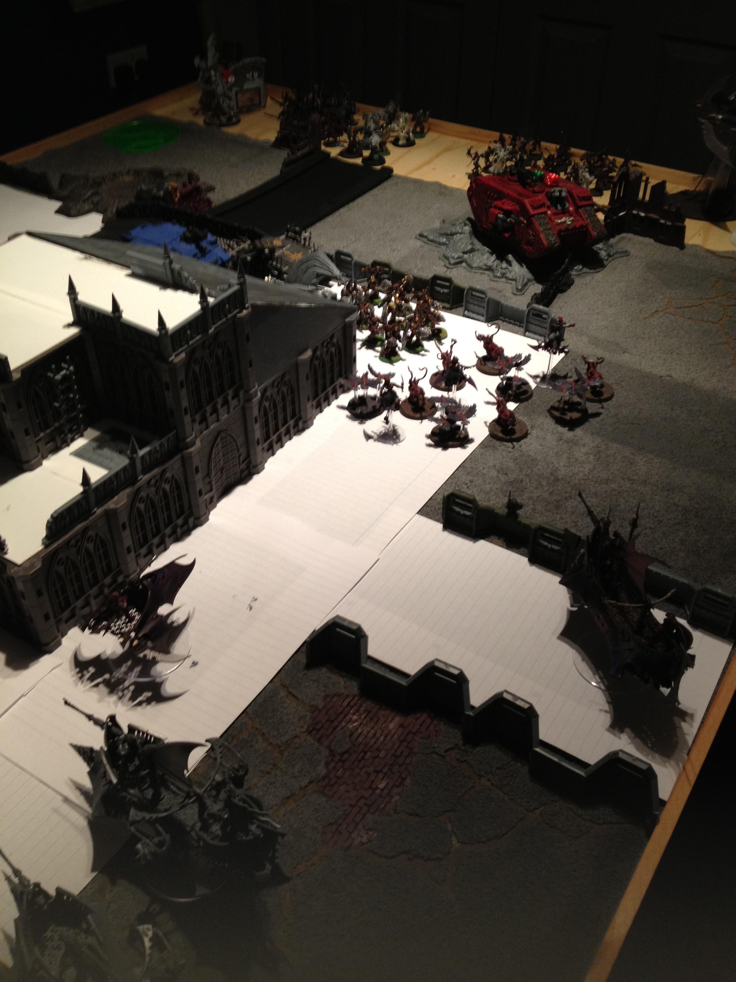6th Edition, Battle Report, Chaos Space Marines, Dark Eldar