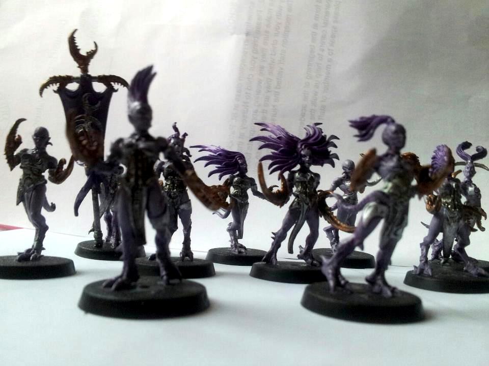 chaos deamonettes painted by the missus
