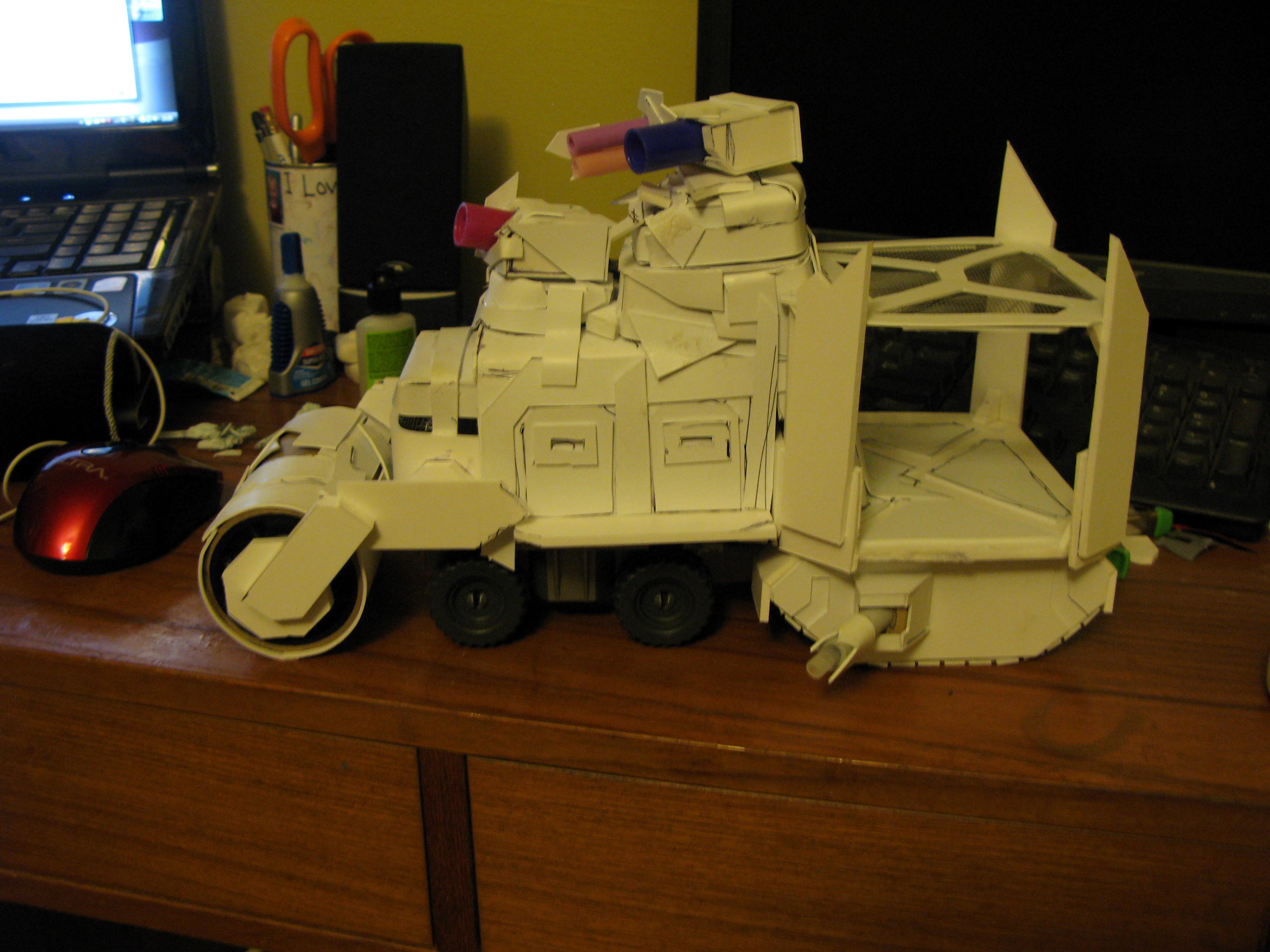 Battlewagon, Orcs, Scratch Build