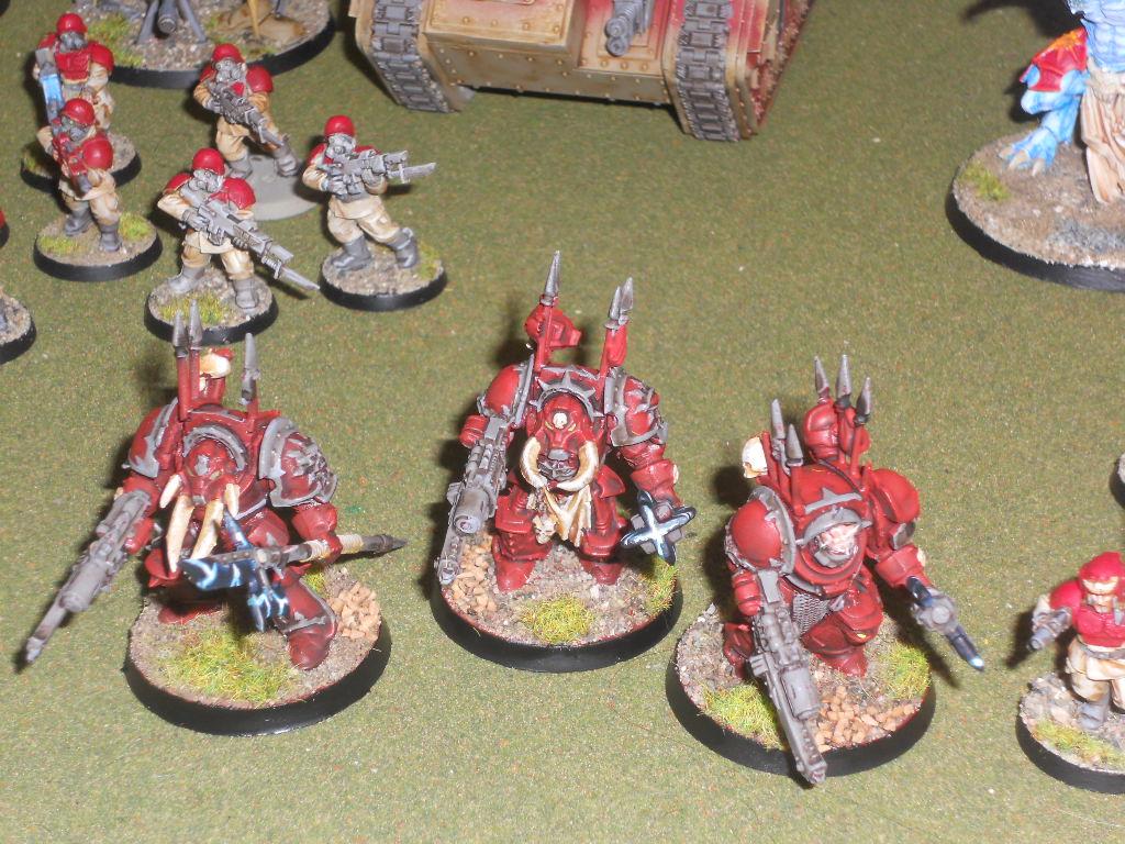 Terminators on some sand and grass!