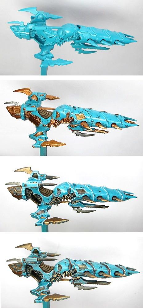 Dark Eldar, Reaver, Classic Reaver Painting and Weathering