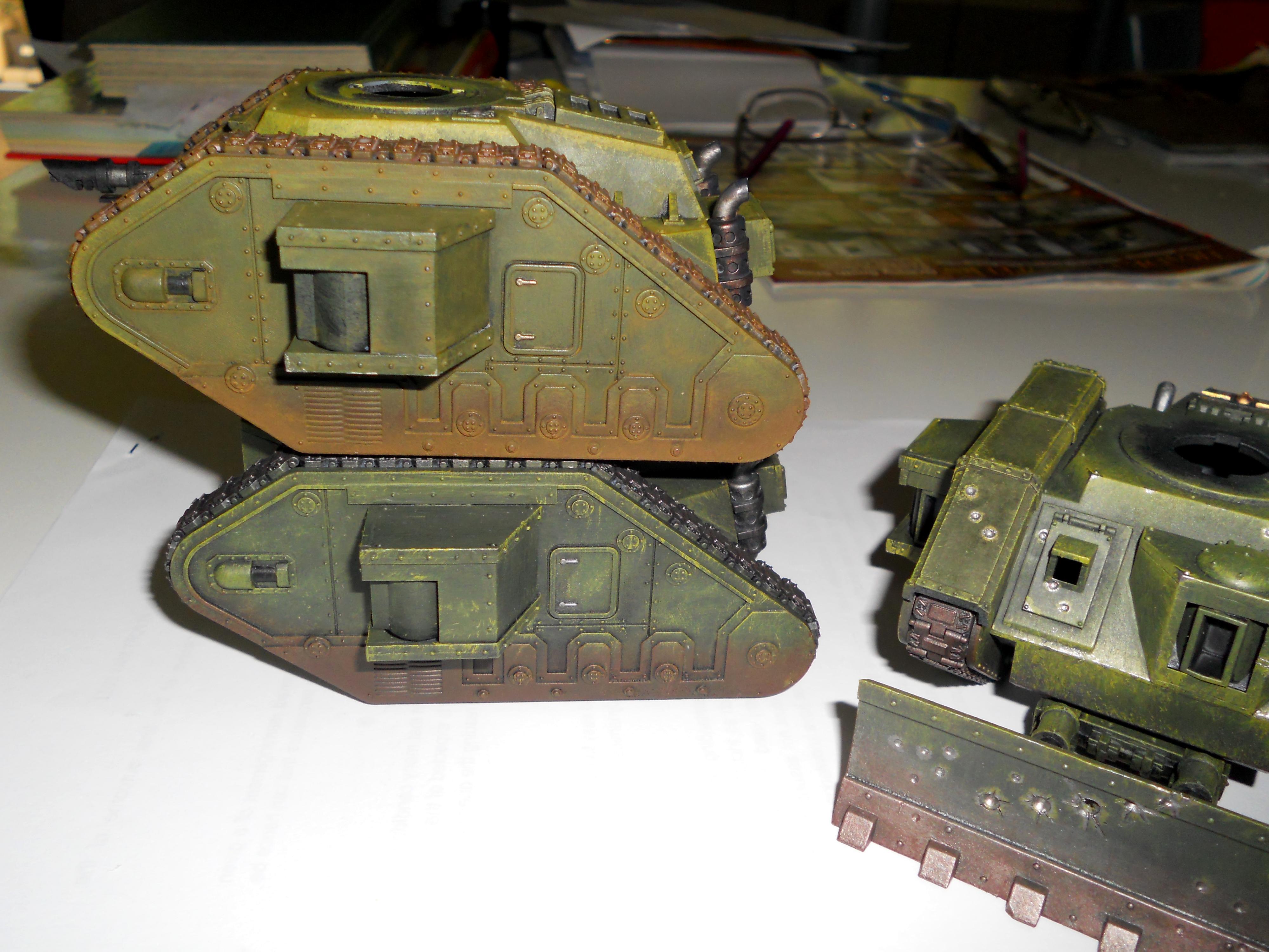 Camouflage, Dirt, Forest, Imperial Guard, Leman Russ