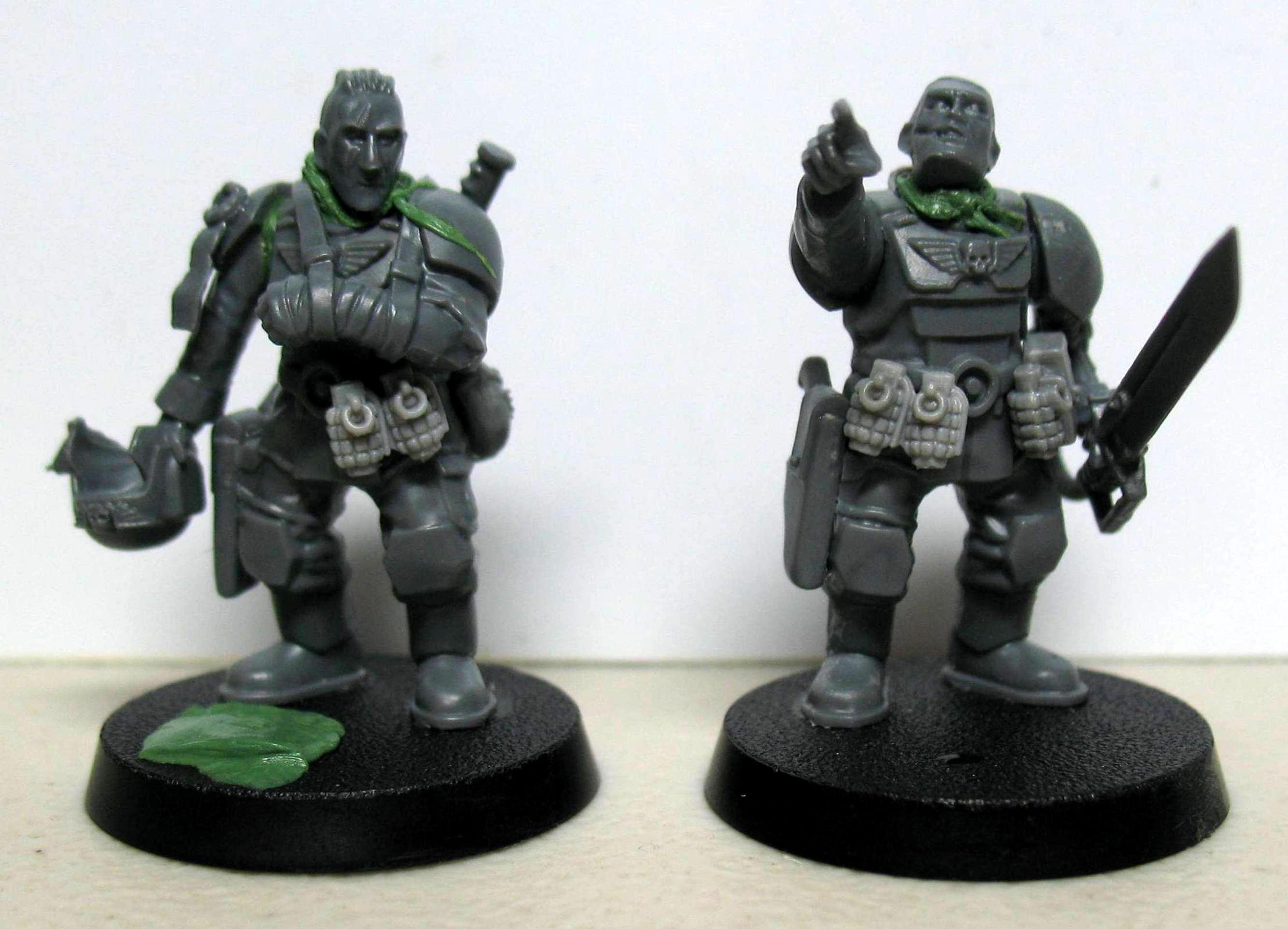 Bodyguard, Cadians, Command Squad, Games Workshop, Imperial Guard, Warhammer 40,000