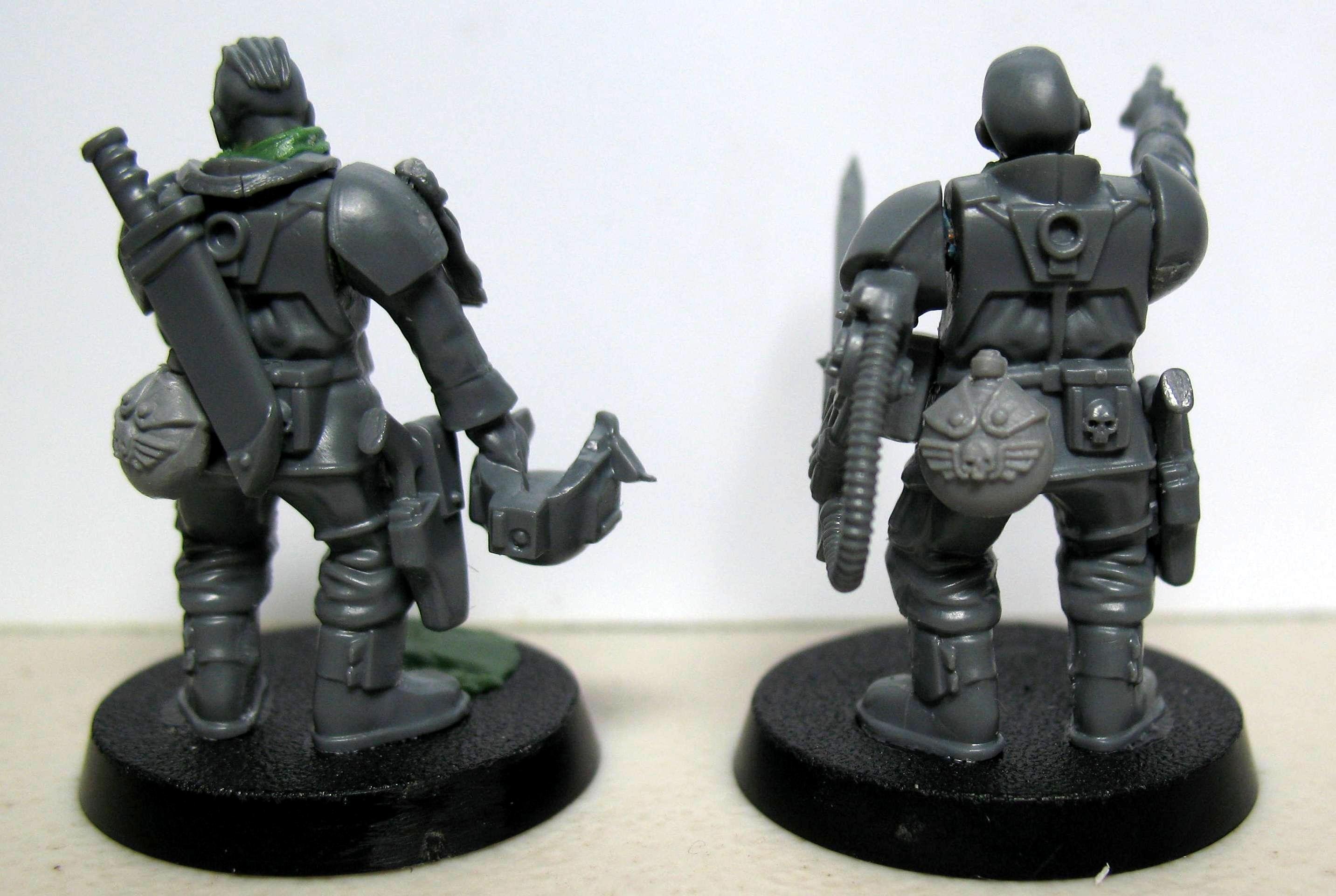 Bodyguard, Cadians, Command Squad, Games Workshop, Imperial Guard, Warhammer 40,000