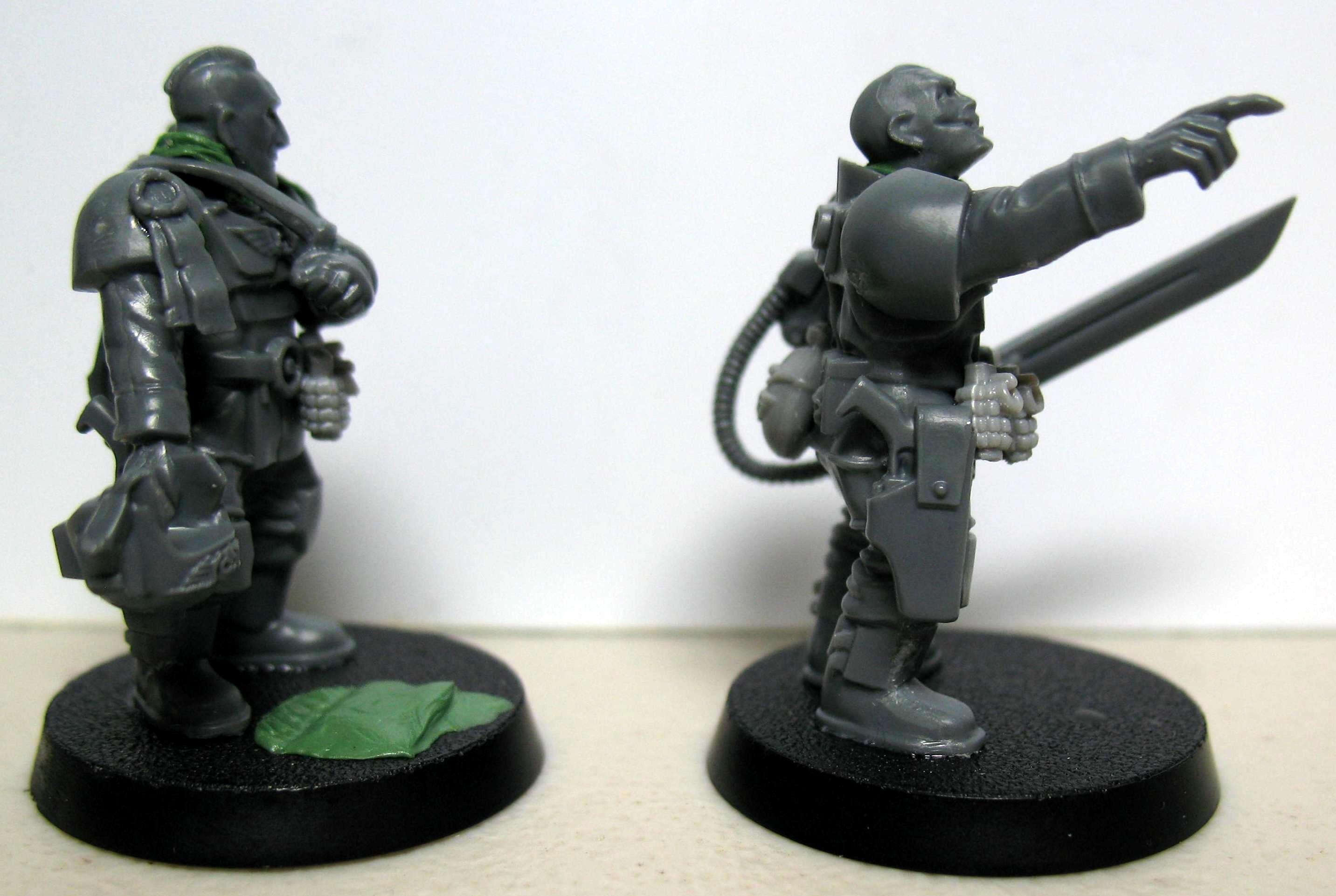 Bodyguard, Cadians, Command Squad, Games Workshop, Imperial Guard, Warhammer 40,000
