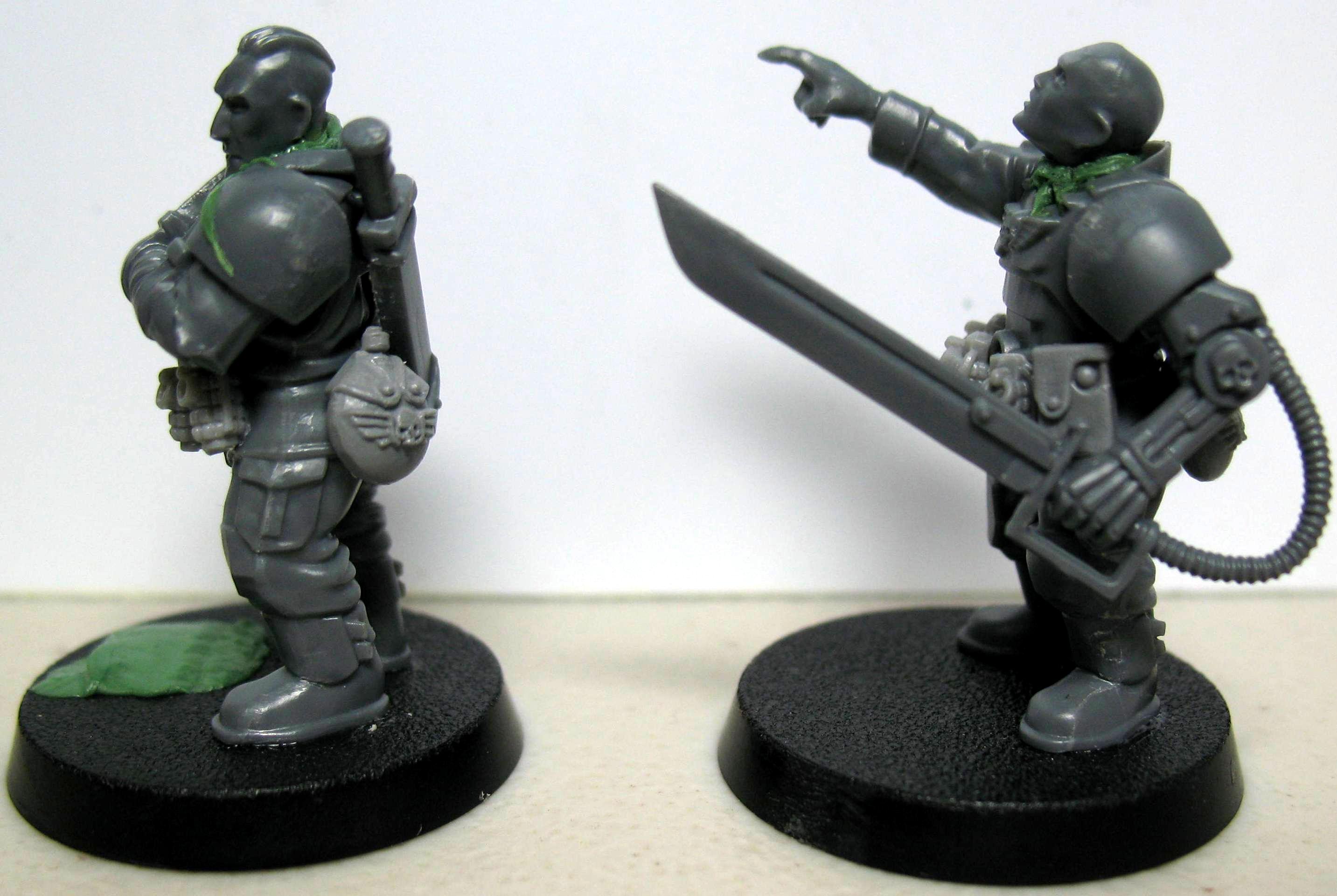 Bodyguard, Cadians, Command Squad, Games Workshop, Imperial Guard, Warhammer 40,000