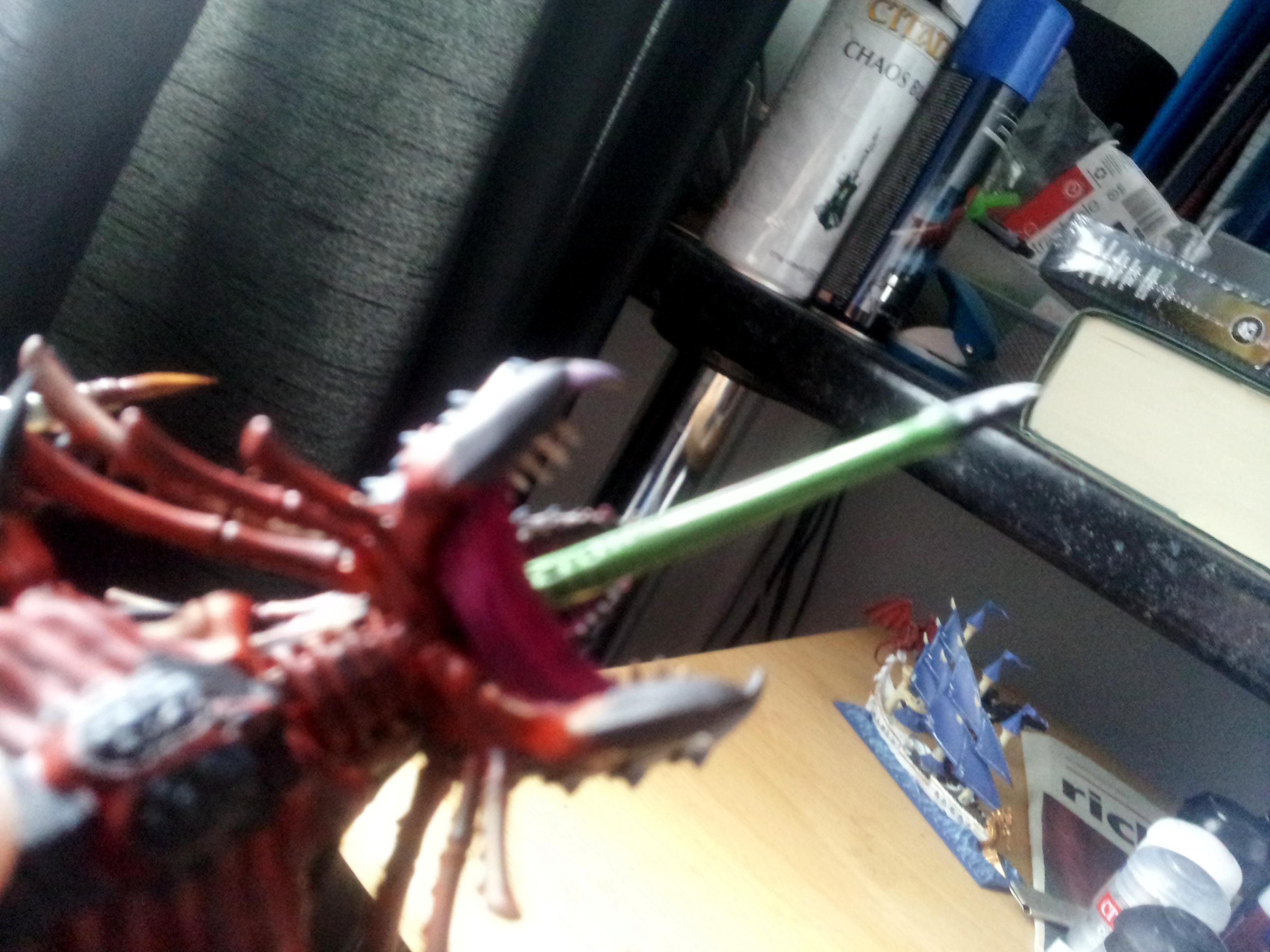 Deadshot, Hive Fleet Behemoth, Mawloc, Tyranids, Work In Progress