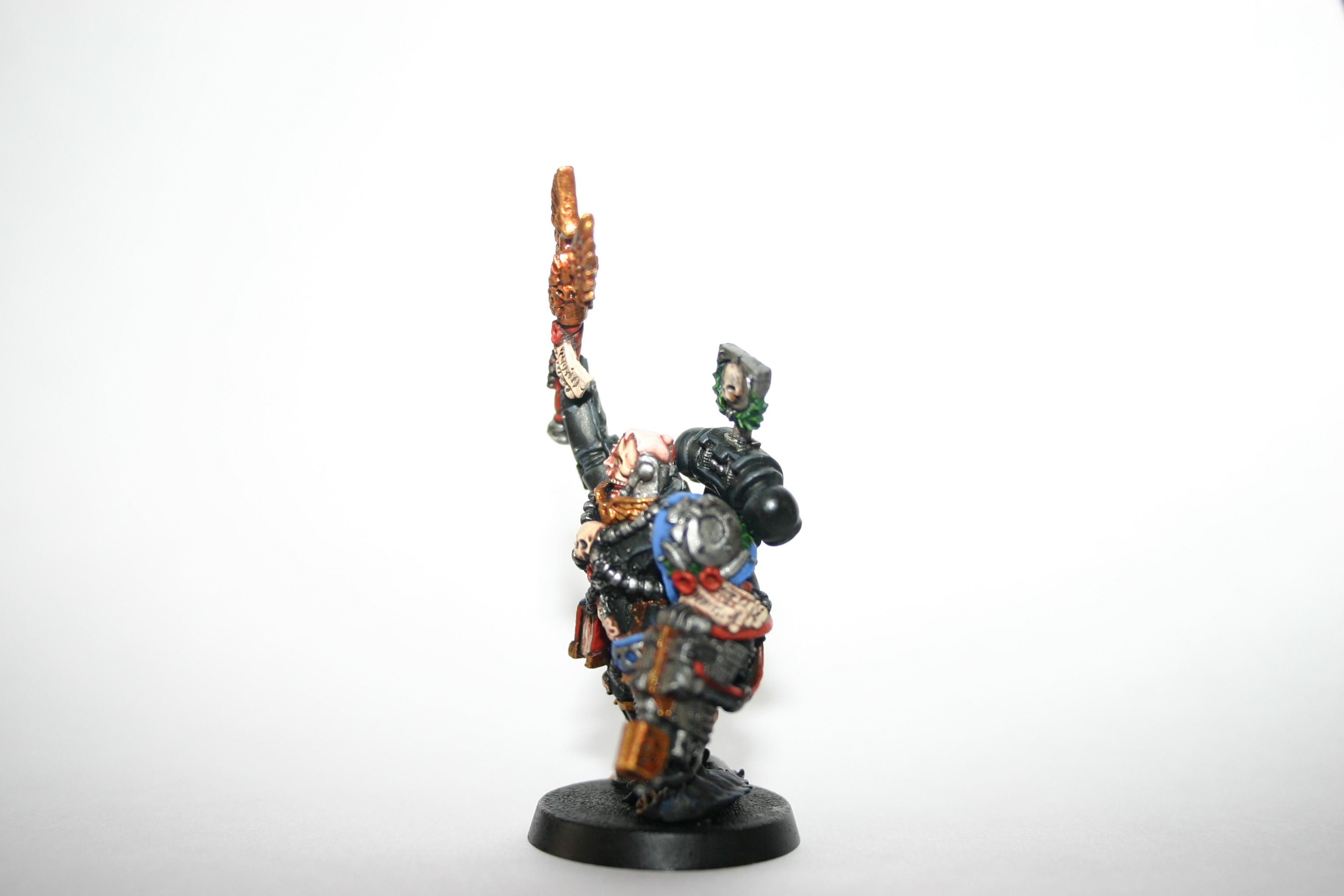 Cassius, Chaplain, Space Marines, Ultramarines, Warhammer 40,000, Work In Progress