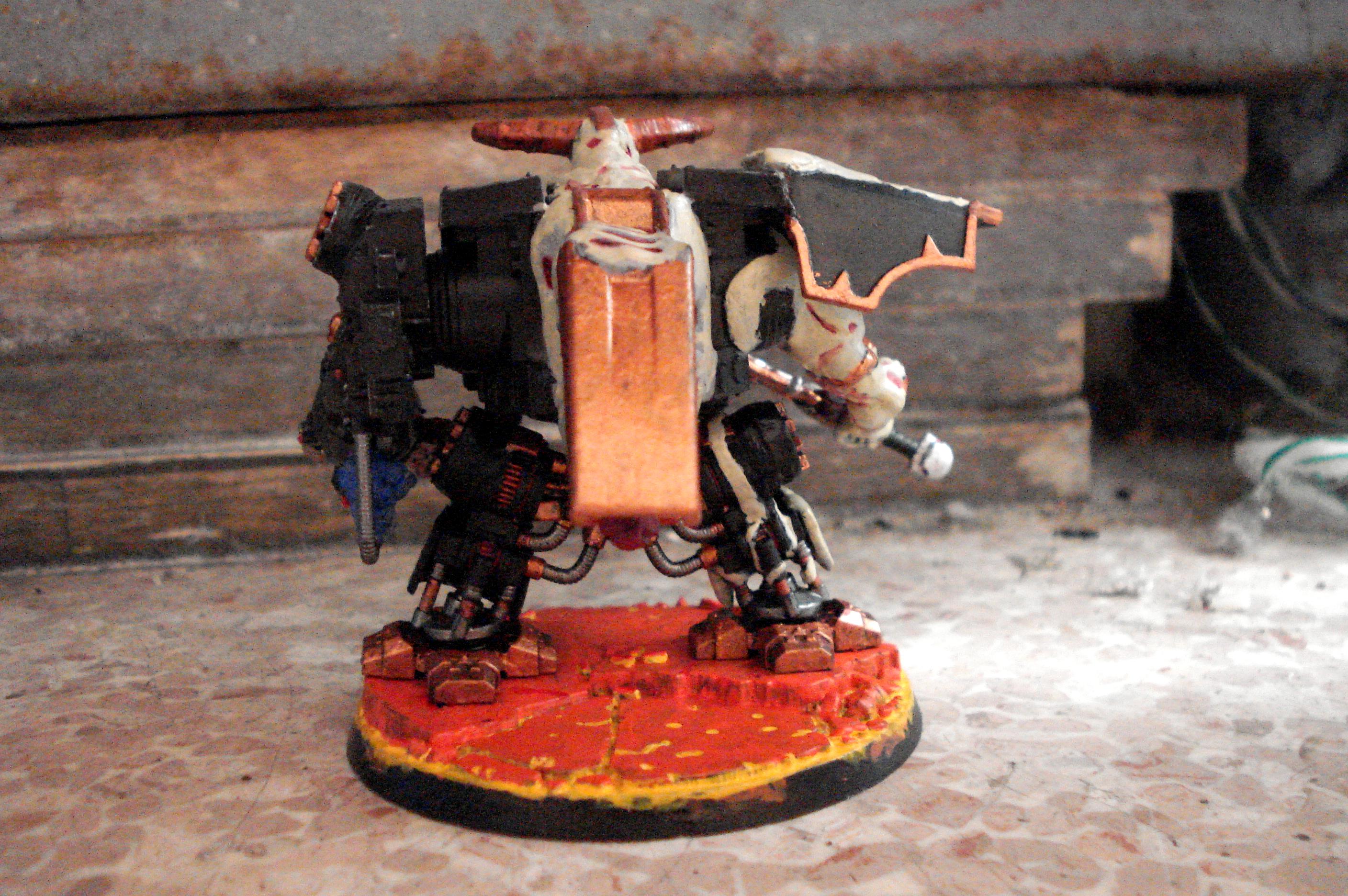 Conversion, Daemon Prince, Daemons, Dreadnought, Warhammer 40,000, Warhammer Fantasy