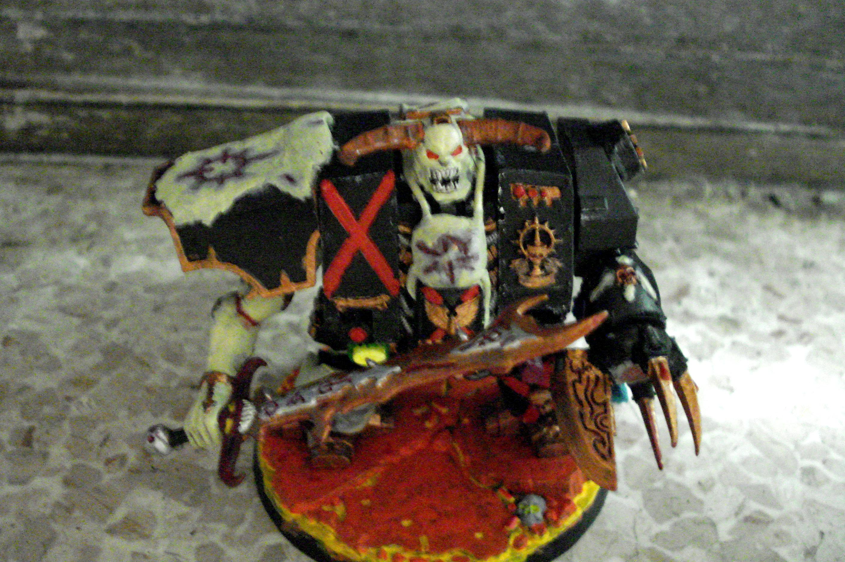 Conversion, Daemon Prince, Daemons, Dreadnought, Warhammer 40,000, Warhammer Fantasy