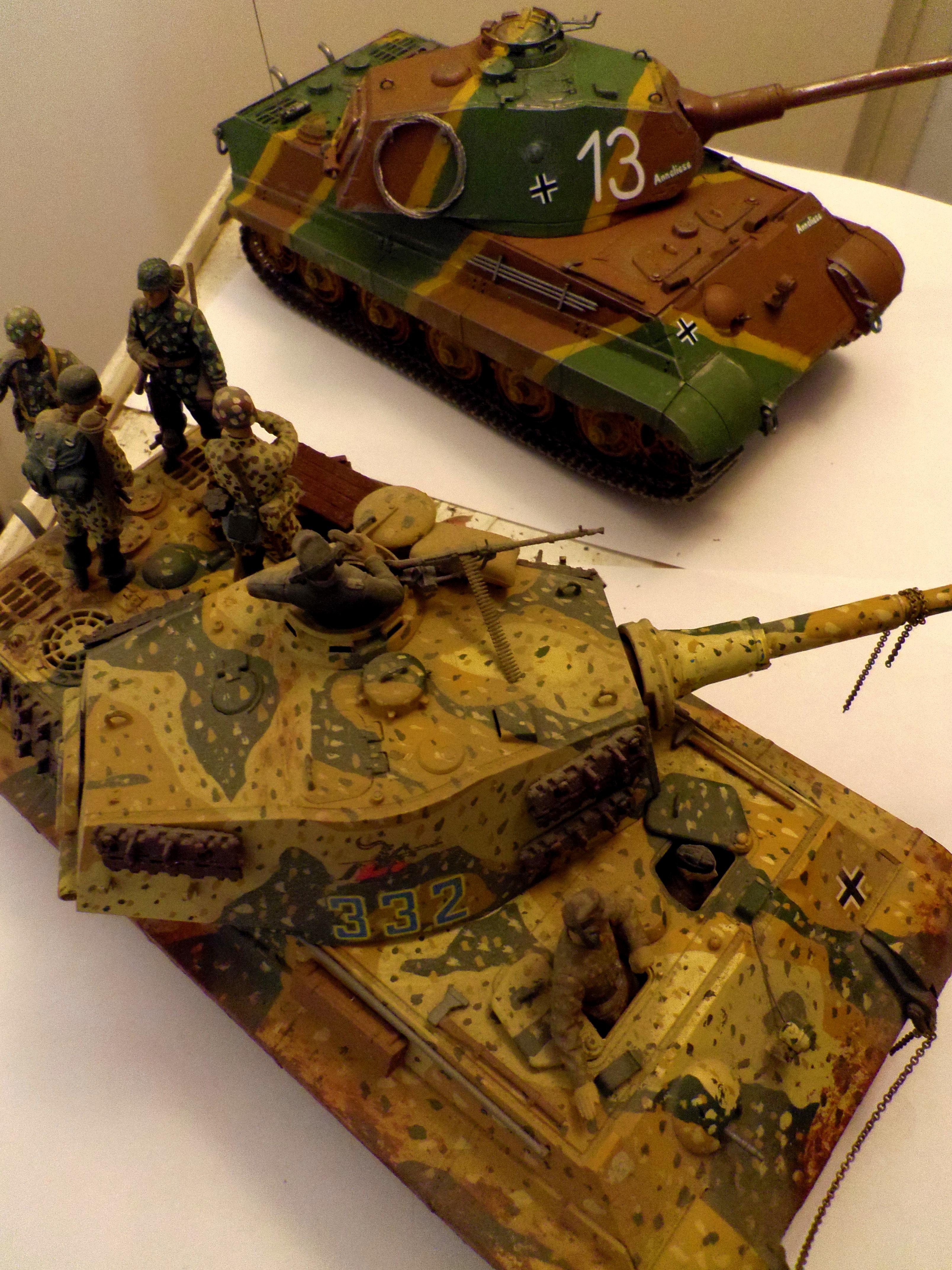 Germans, Historical, King Tiger, World War 2