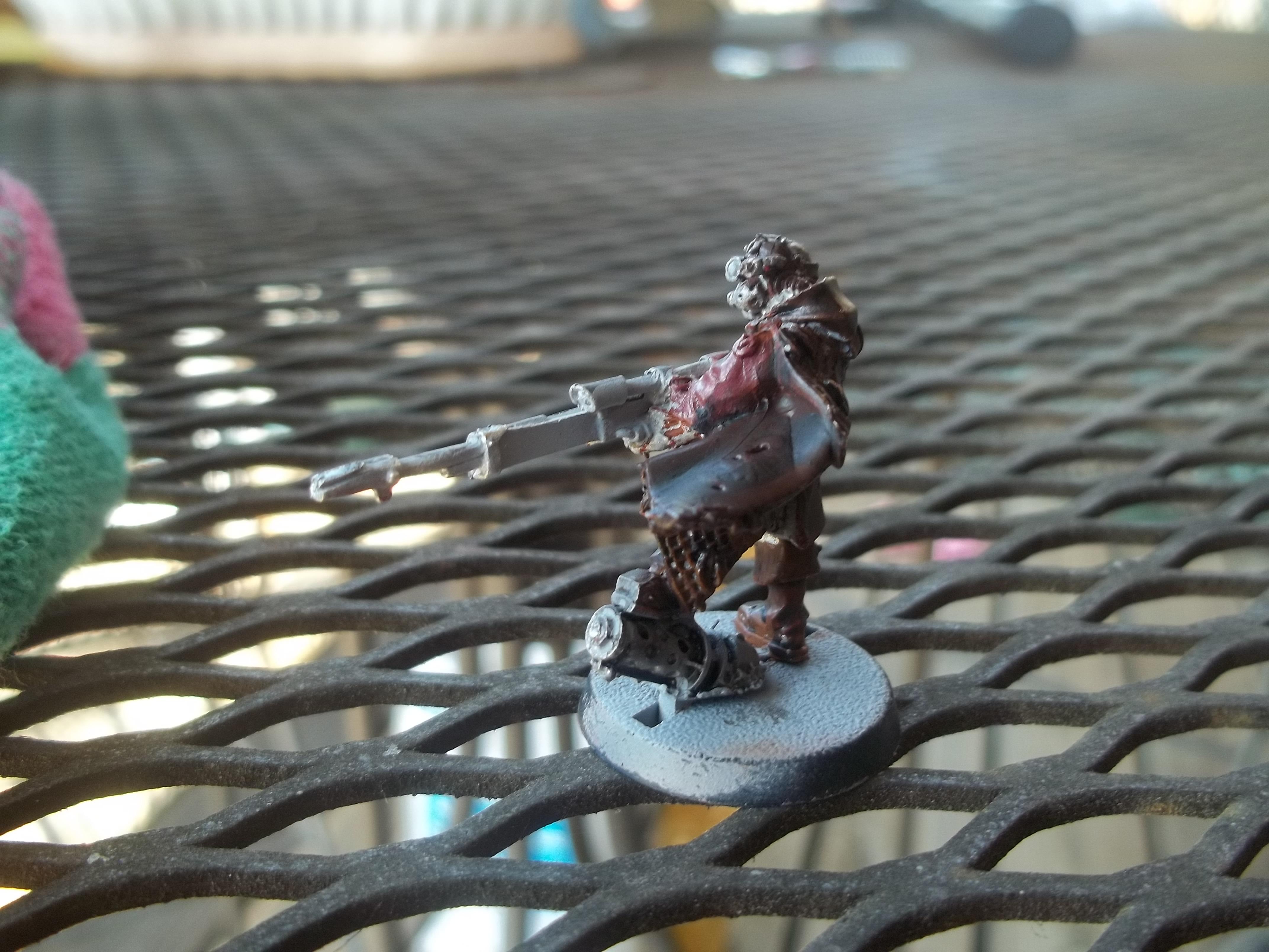 Back of sniper Krinov