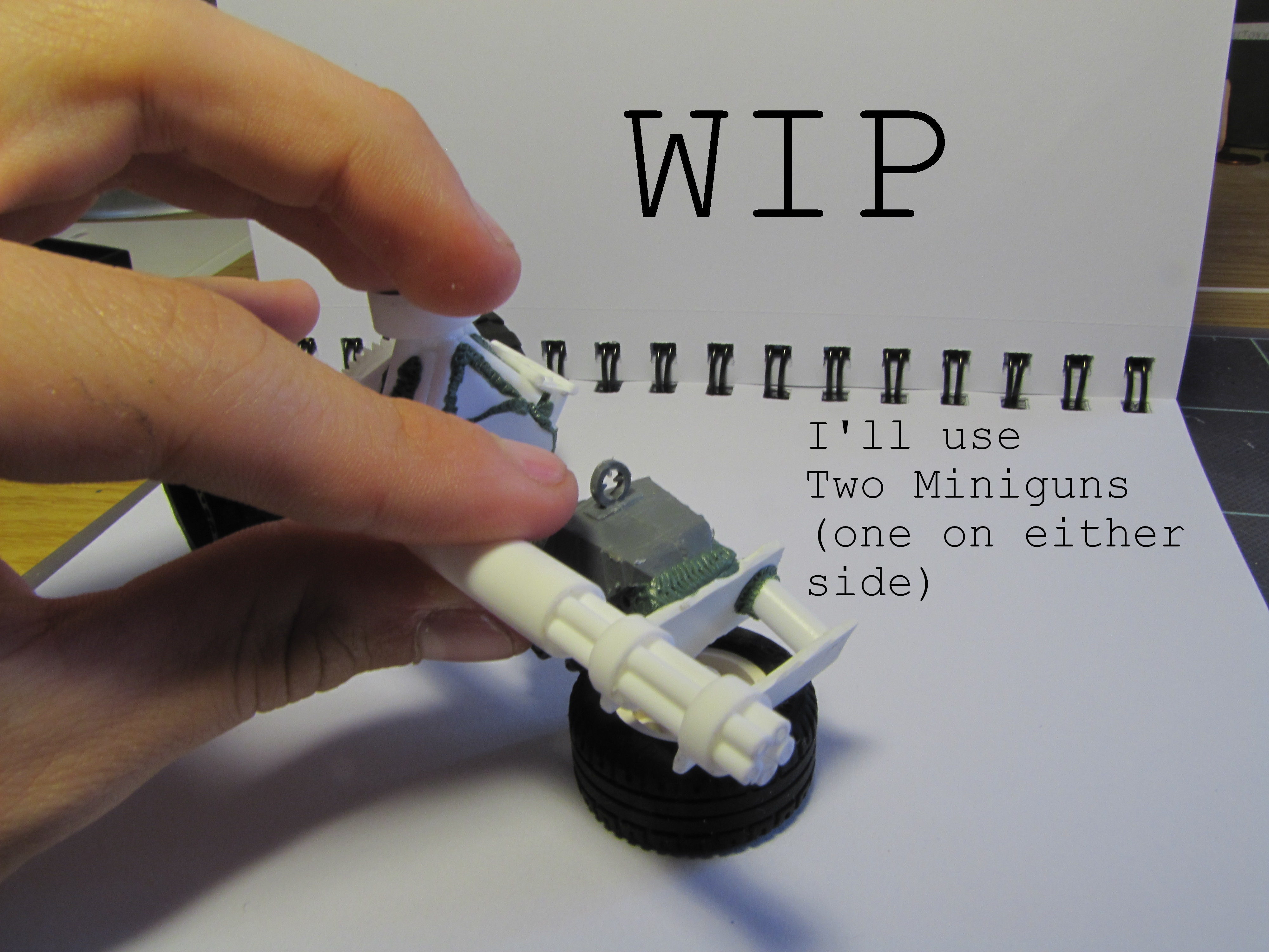 Orks, Trike, Warbike, Work In Progress