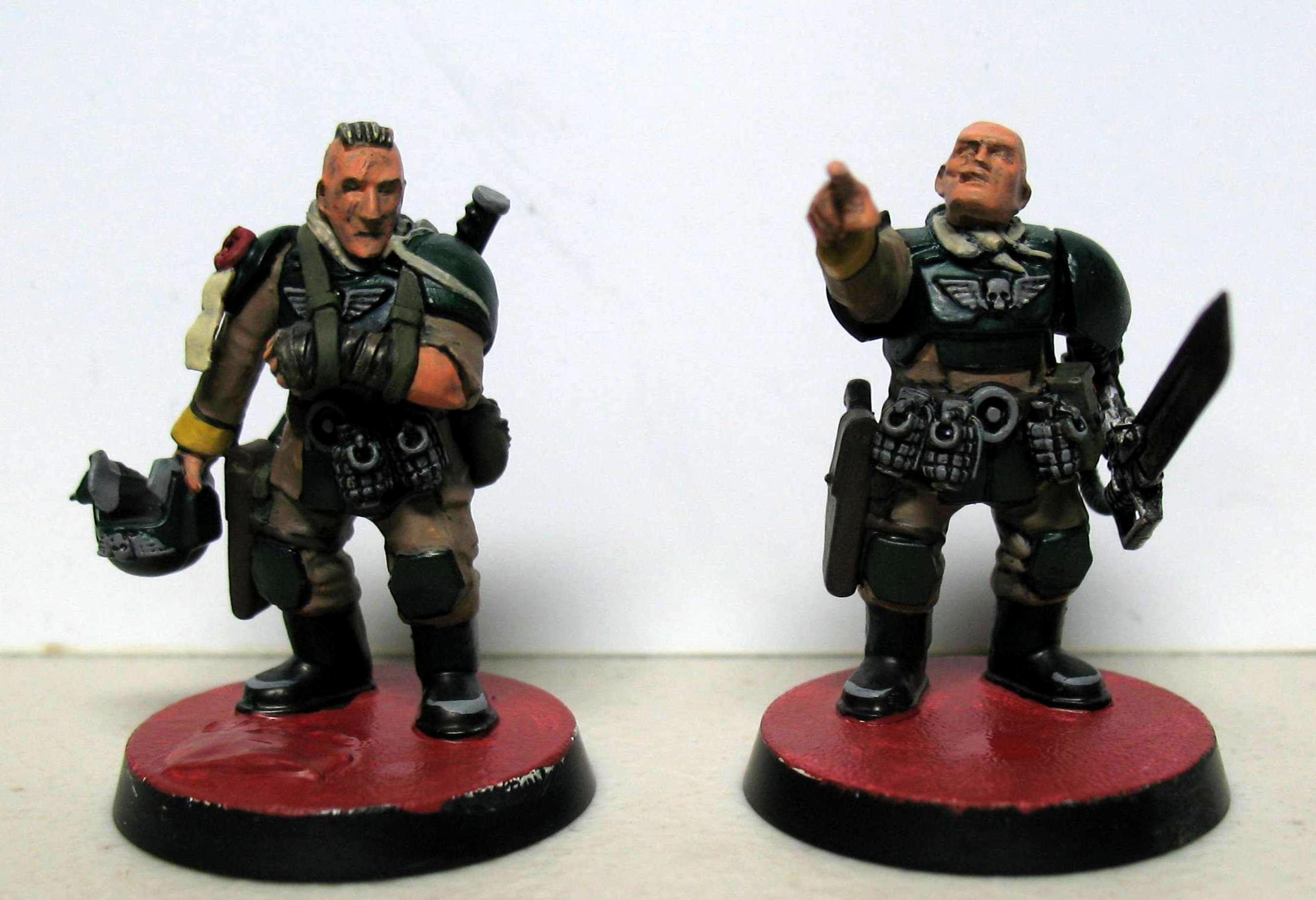 Bodyguard, Cadians, Company Command, Guard, Imperial Guard, Squad, Work In Progress
