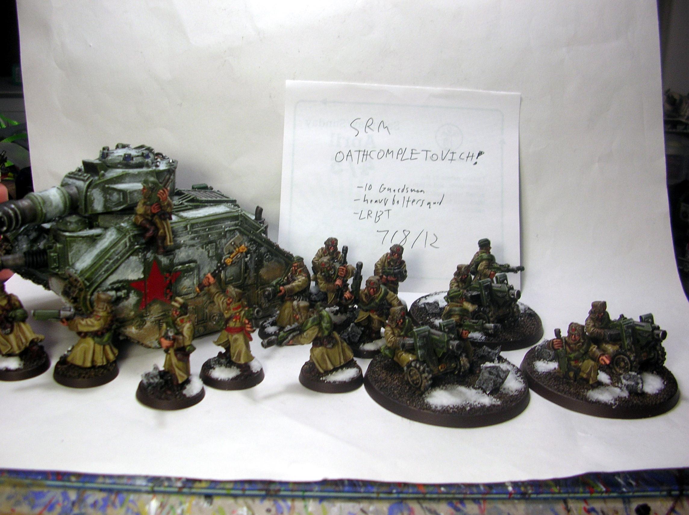 Imperial Guard, Leman Russ, Russians, Valhallans, Warhammer 40,000, Winter