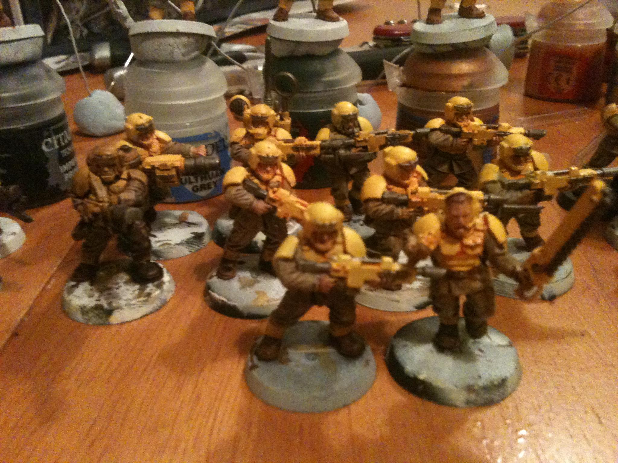Cadians, Imperial Guard, Yellow