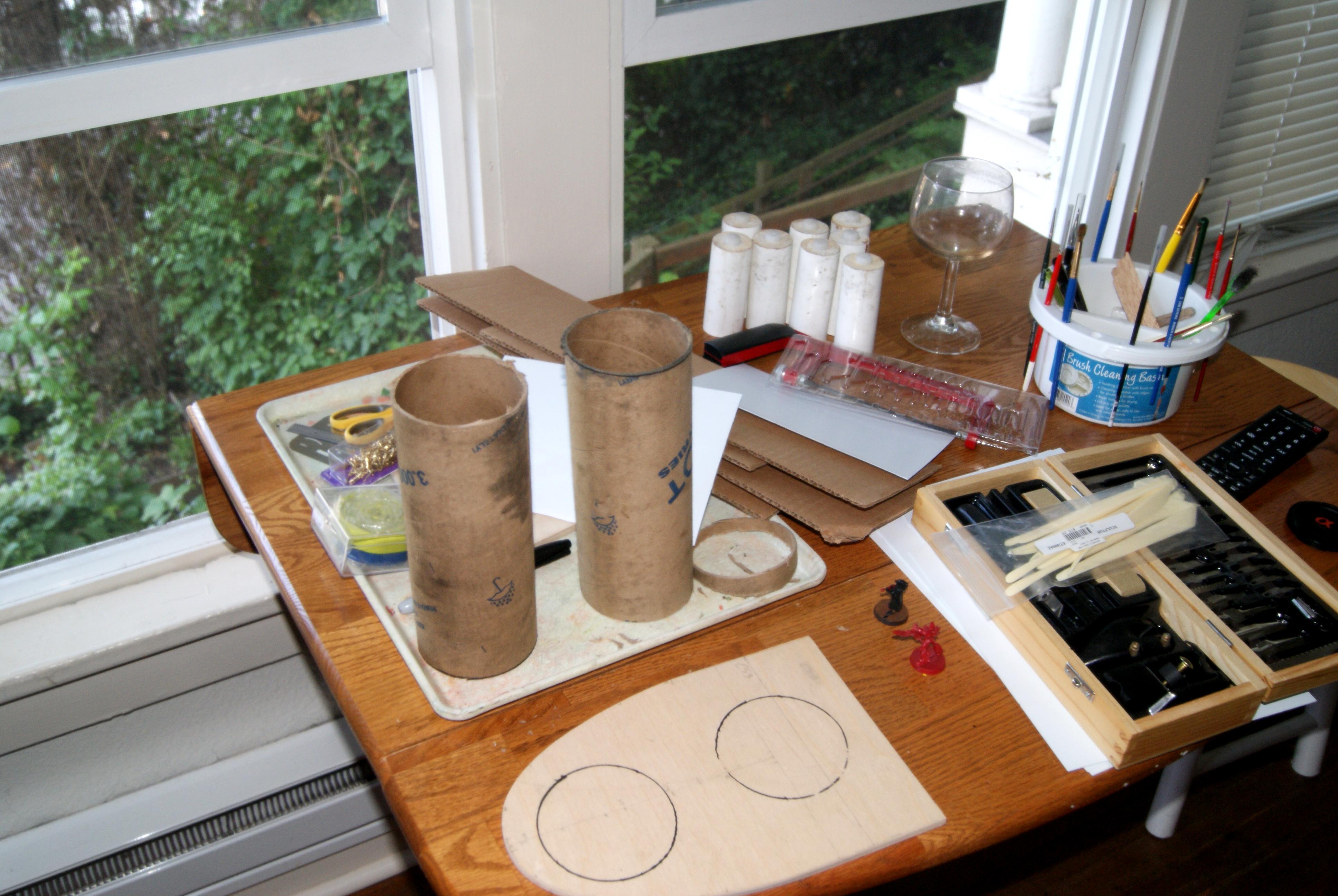 Gathering materials