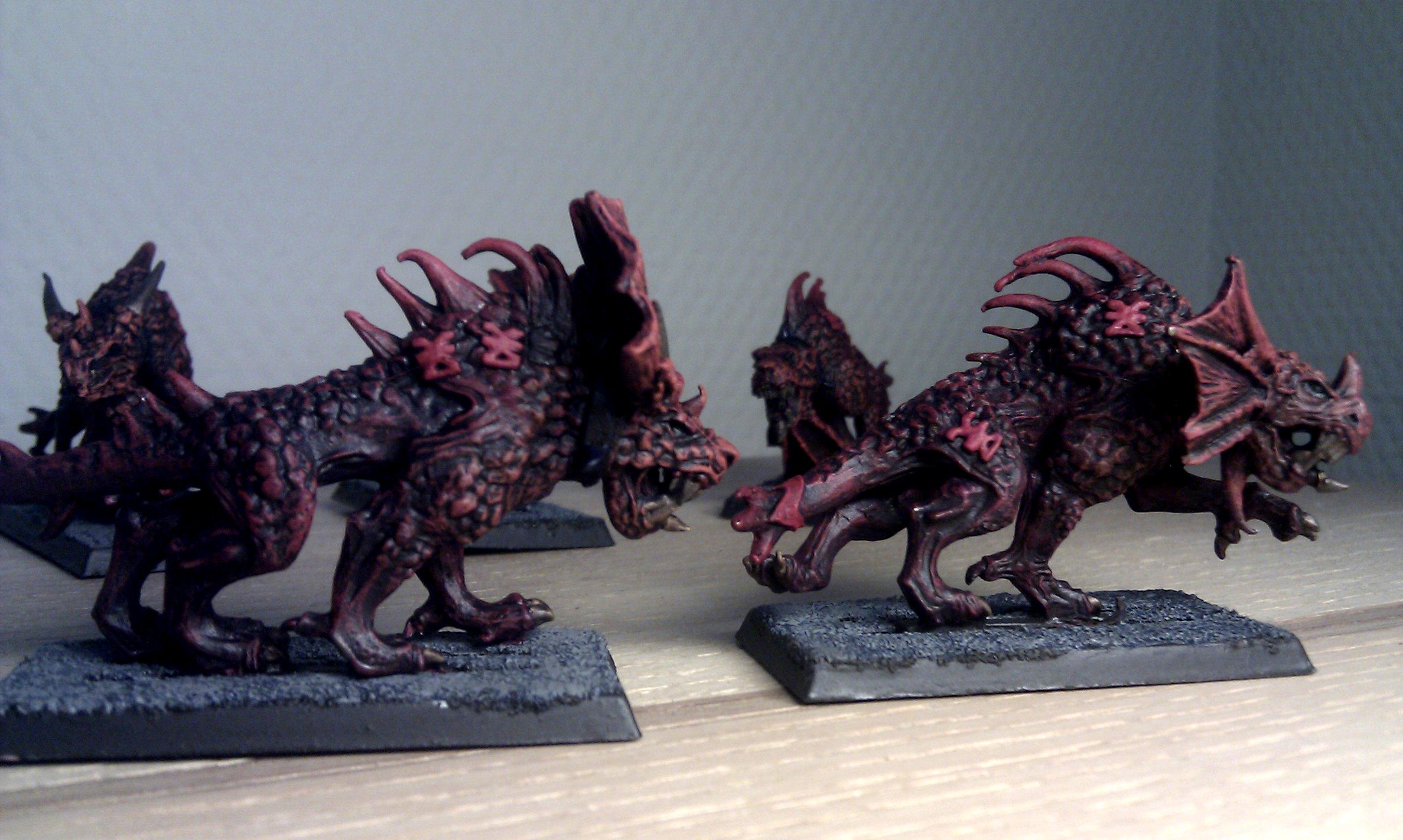 Chaos, Daemons, Hounds, Khorne, Warhammer 40,000, Warhammer Fantasy