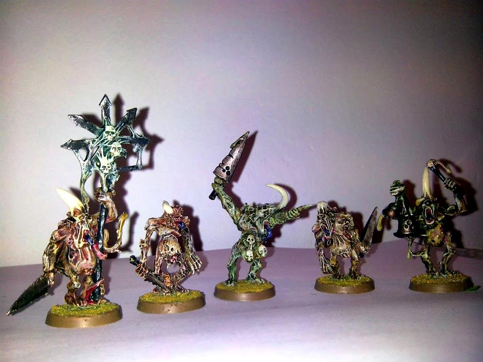 Chaos, Daemons, Nurgle, Plaguebearers, Warhammer 40,000, Warhammer Fantasy