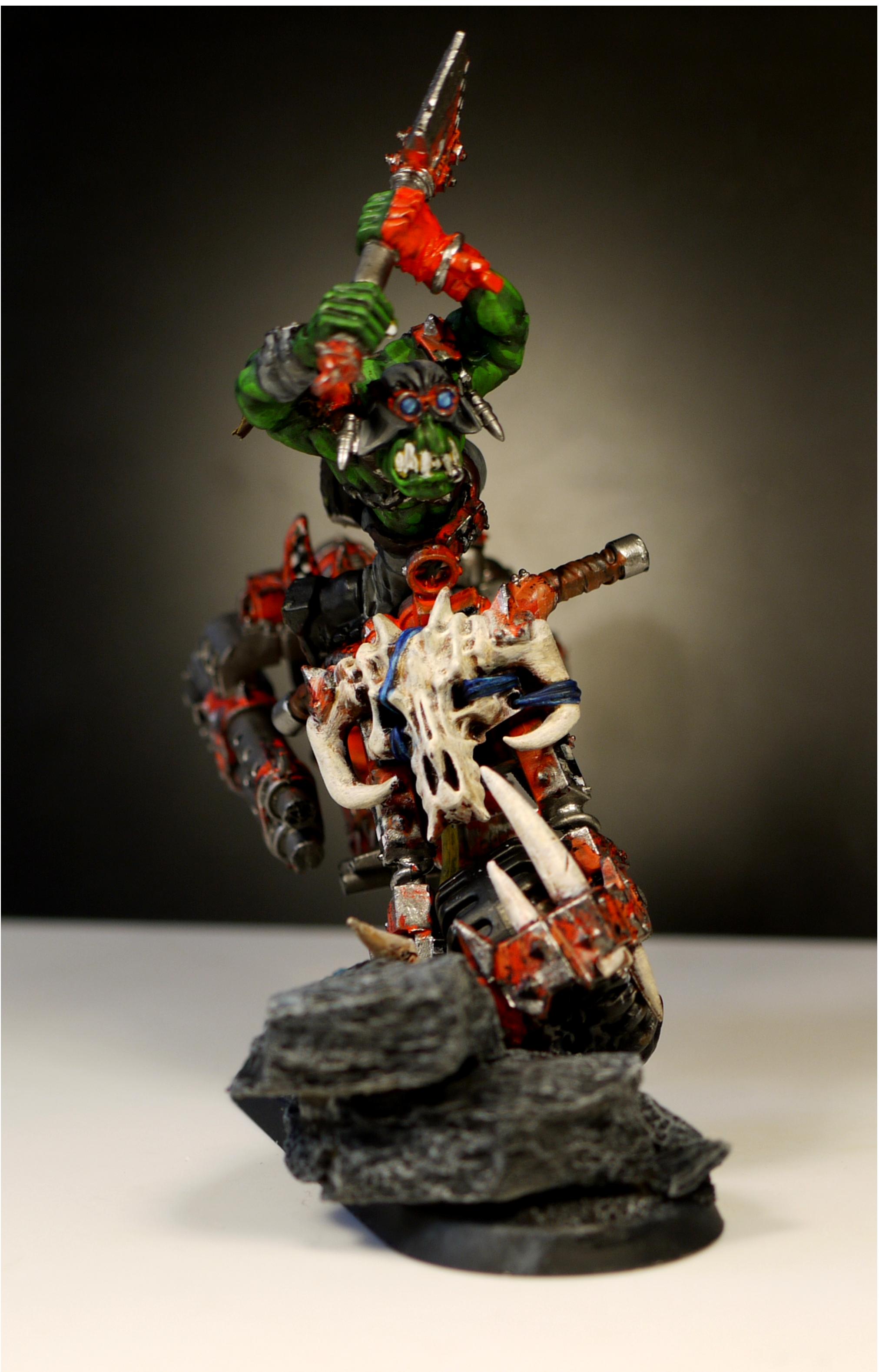 Bike, Orange, Orks, Speed