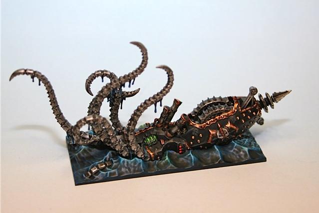 Dreadfleet, Giant Squid, Warhammer Fantasy