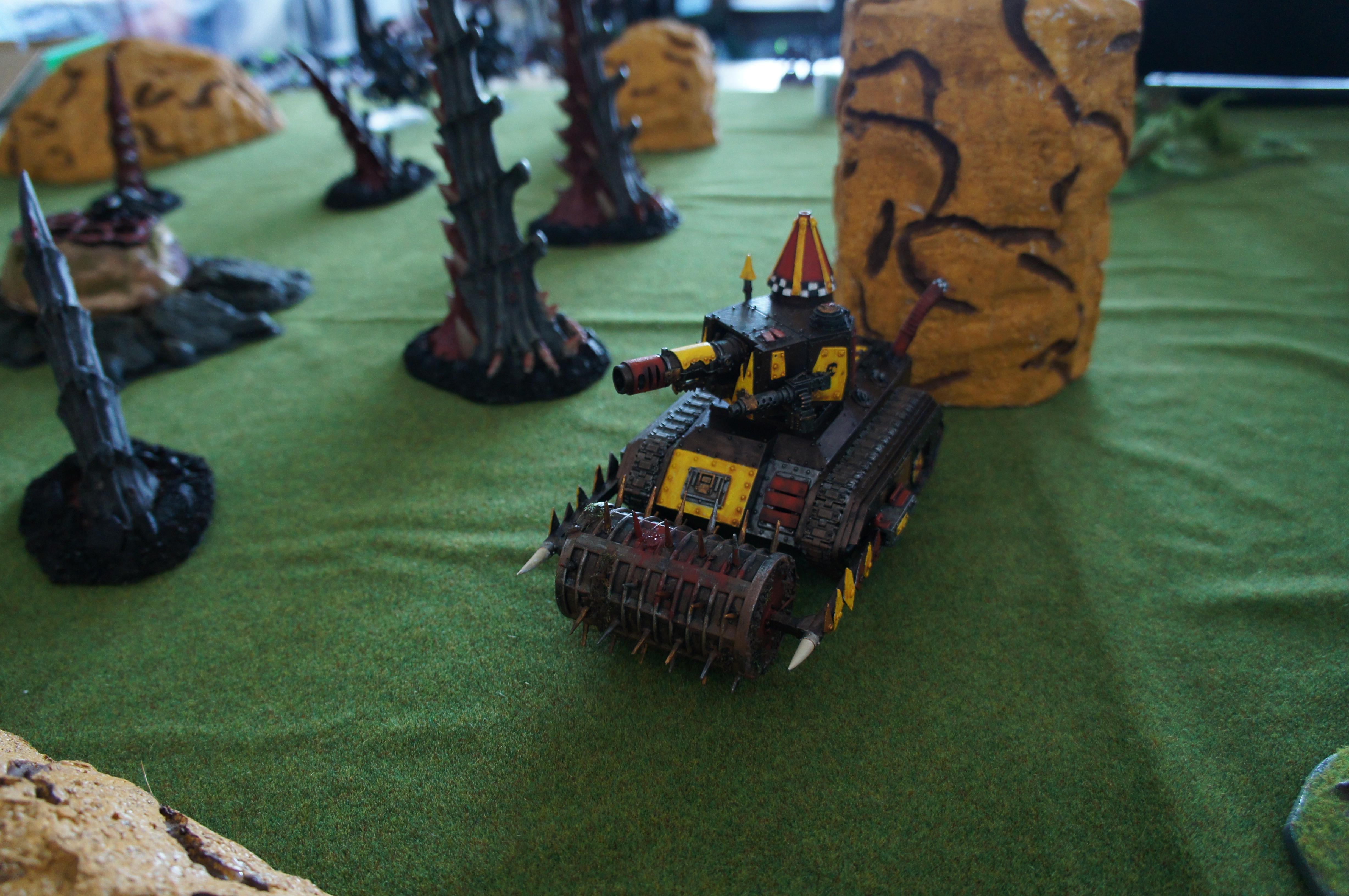 Battlewagon, Bonebreaka, Chimera, Gunwagon, Kitbash