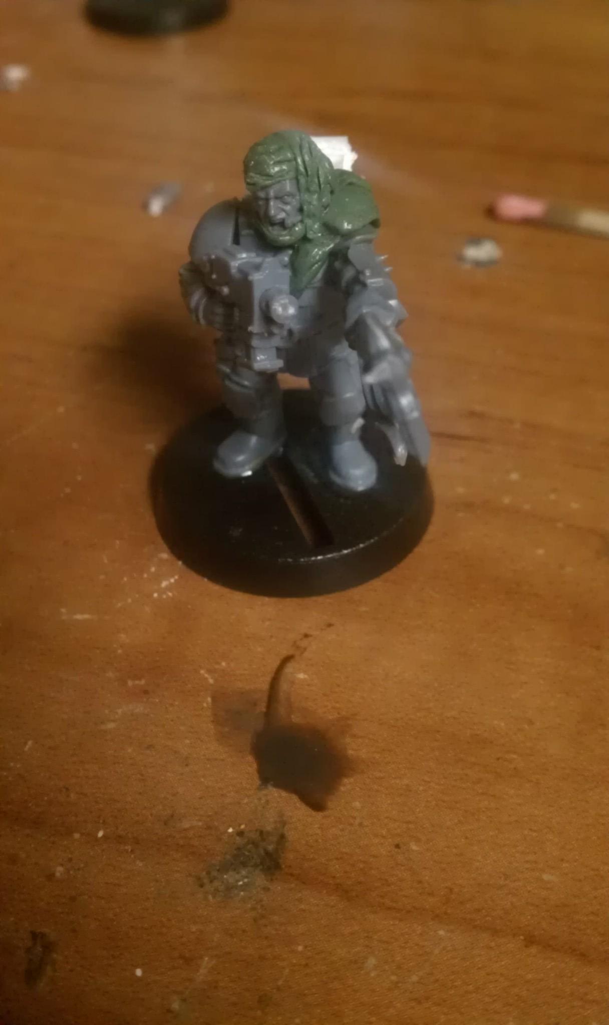 desert captain, power axe