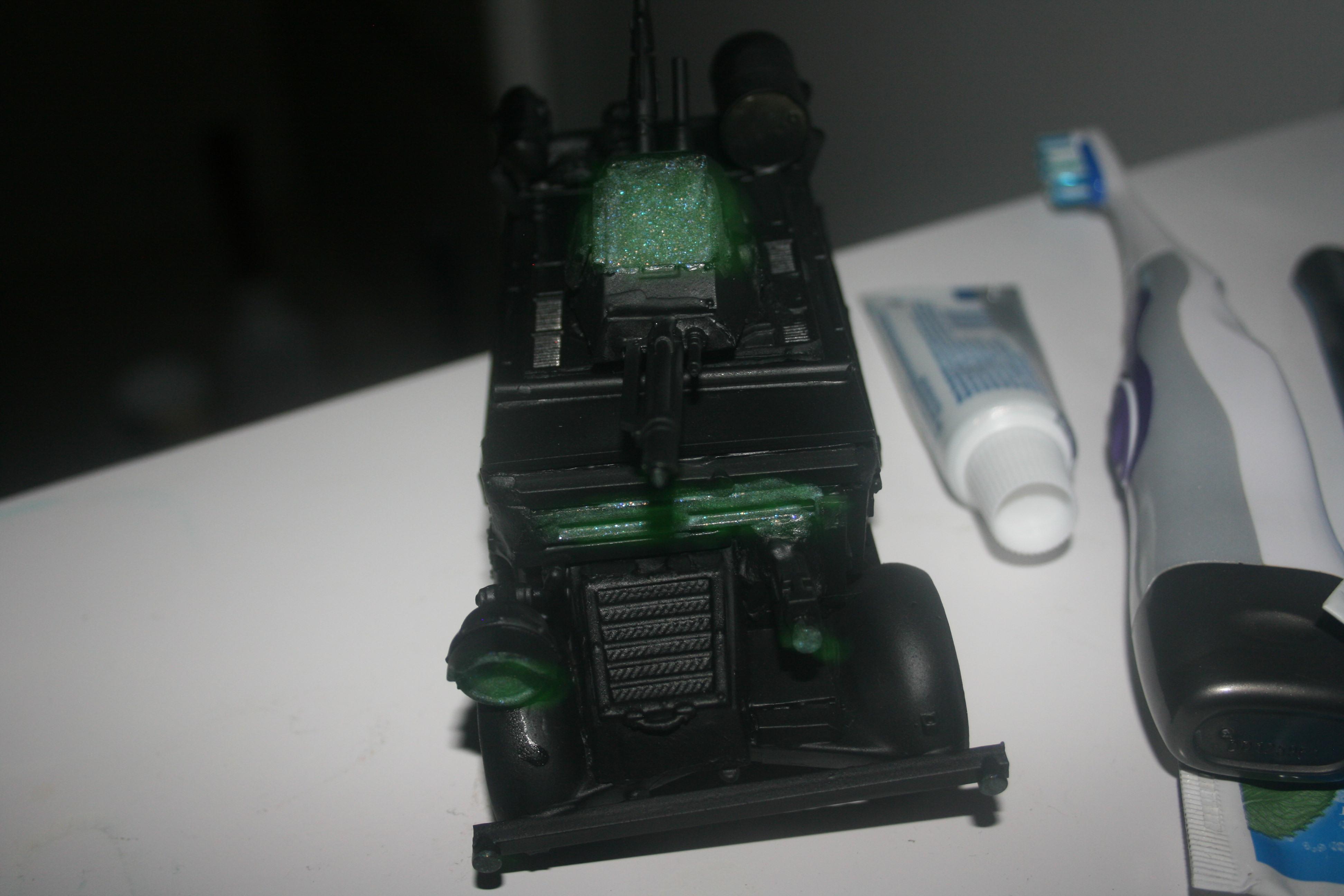 Chimera, Glow-in-the-dark, Paint Experiment