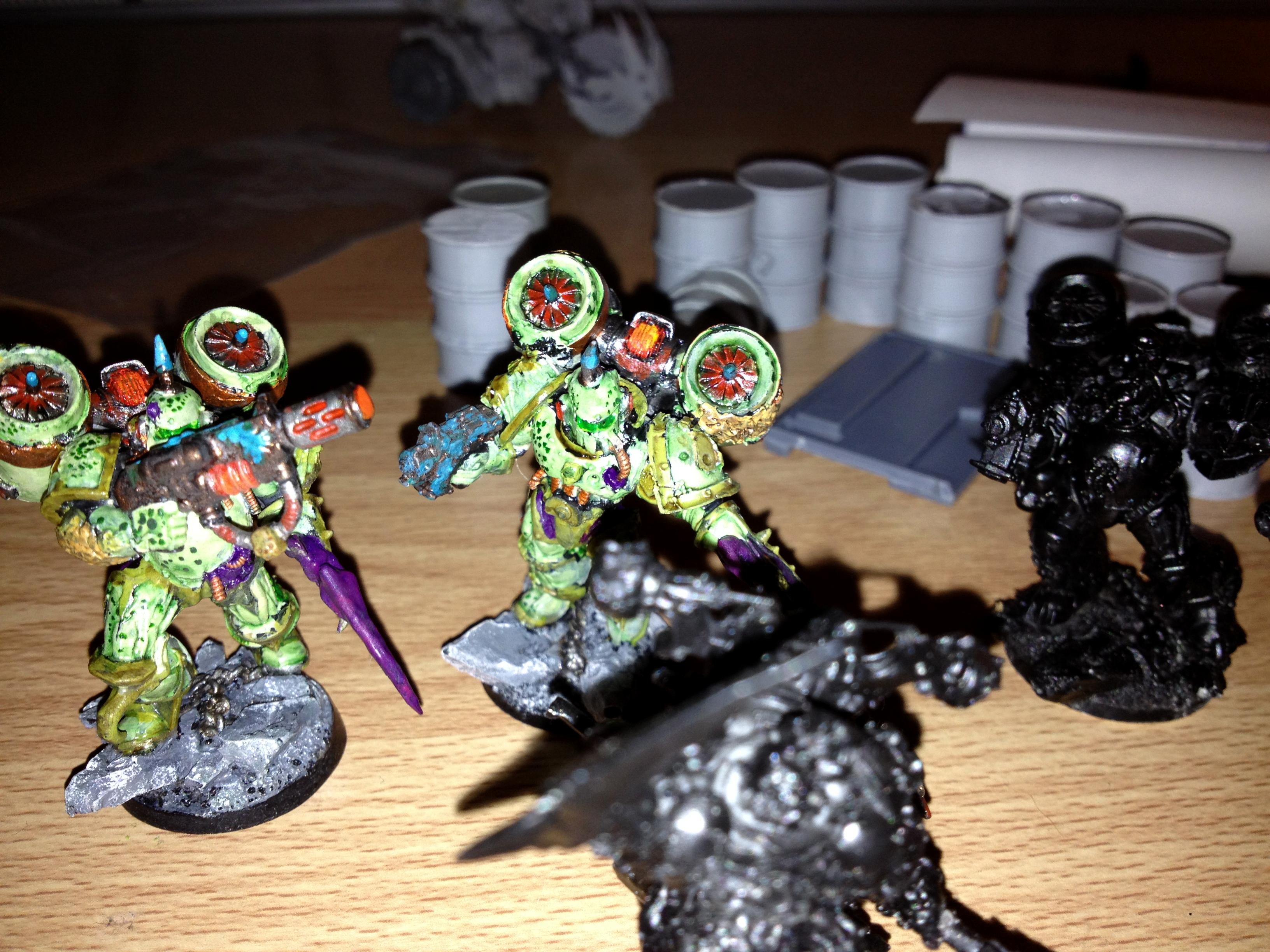 Chaos Space Marines, Forge World, Nurgle, Raptors
