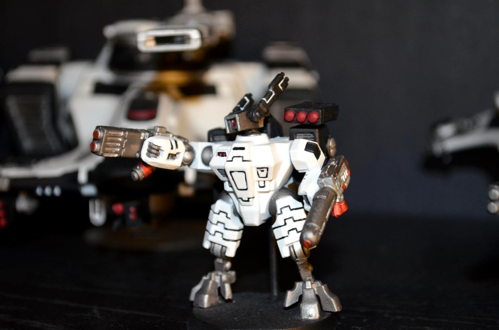 Tau, Warhammer 40,000, White Battlesuit