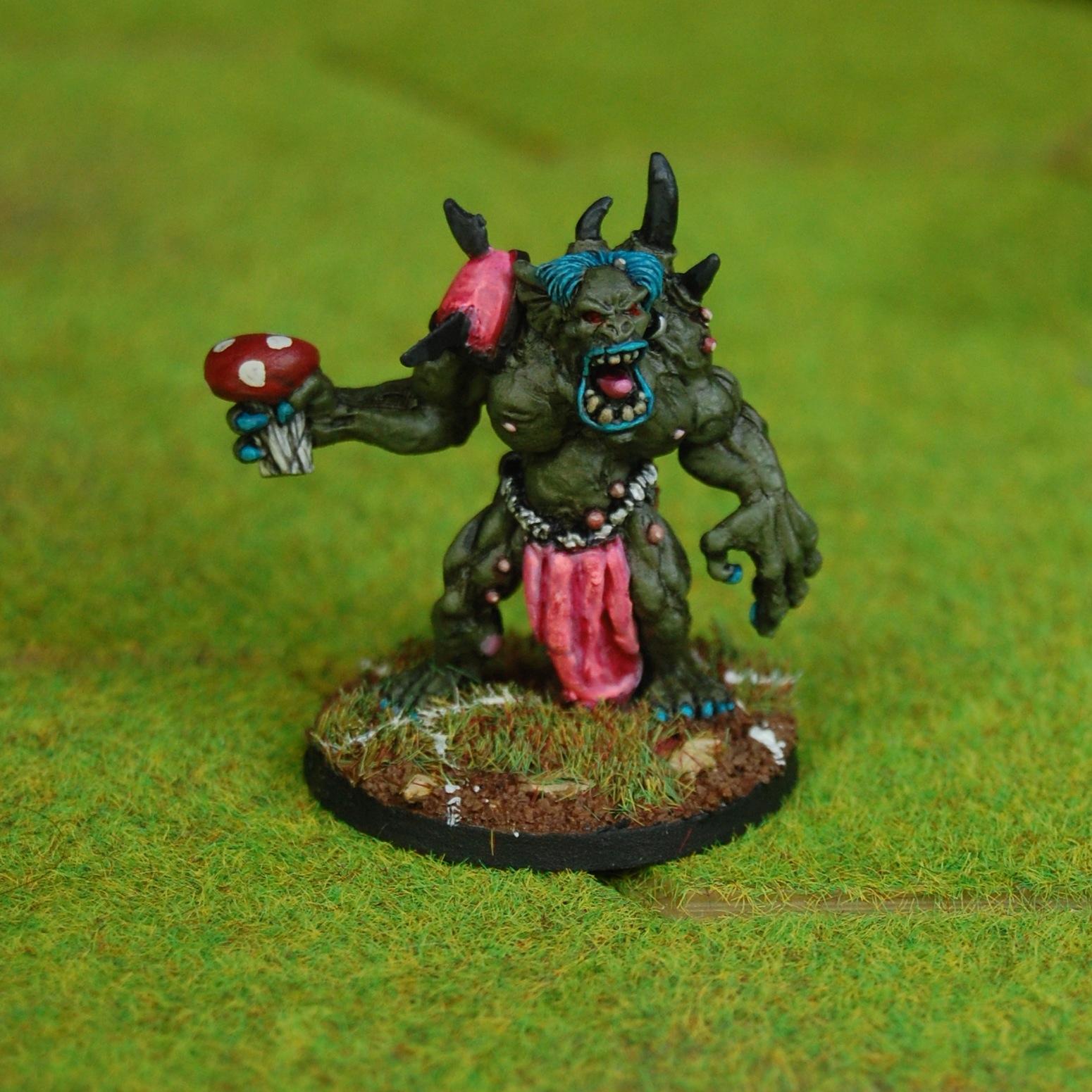 Blood Bowl, Lead Legion Painting Service, Slaanesh, Troll