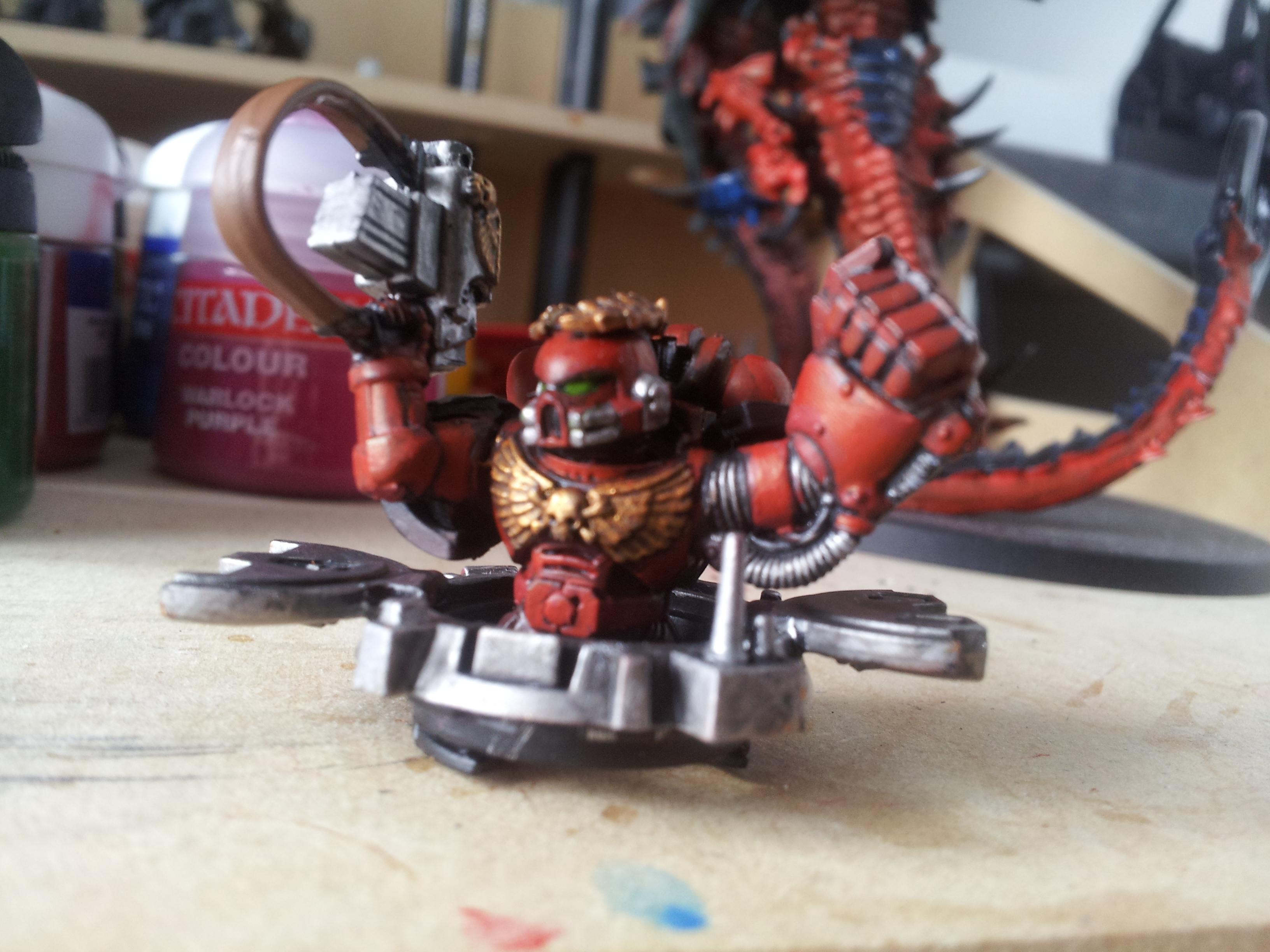 Blood Ravens, Conversion, Deadshot, Sgt Cronos, Space Marines, Work In Progress