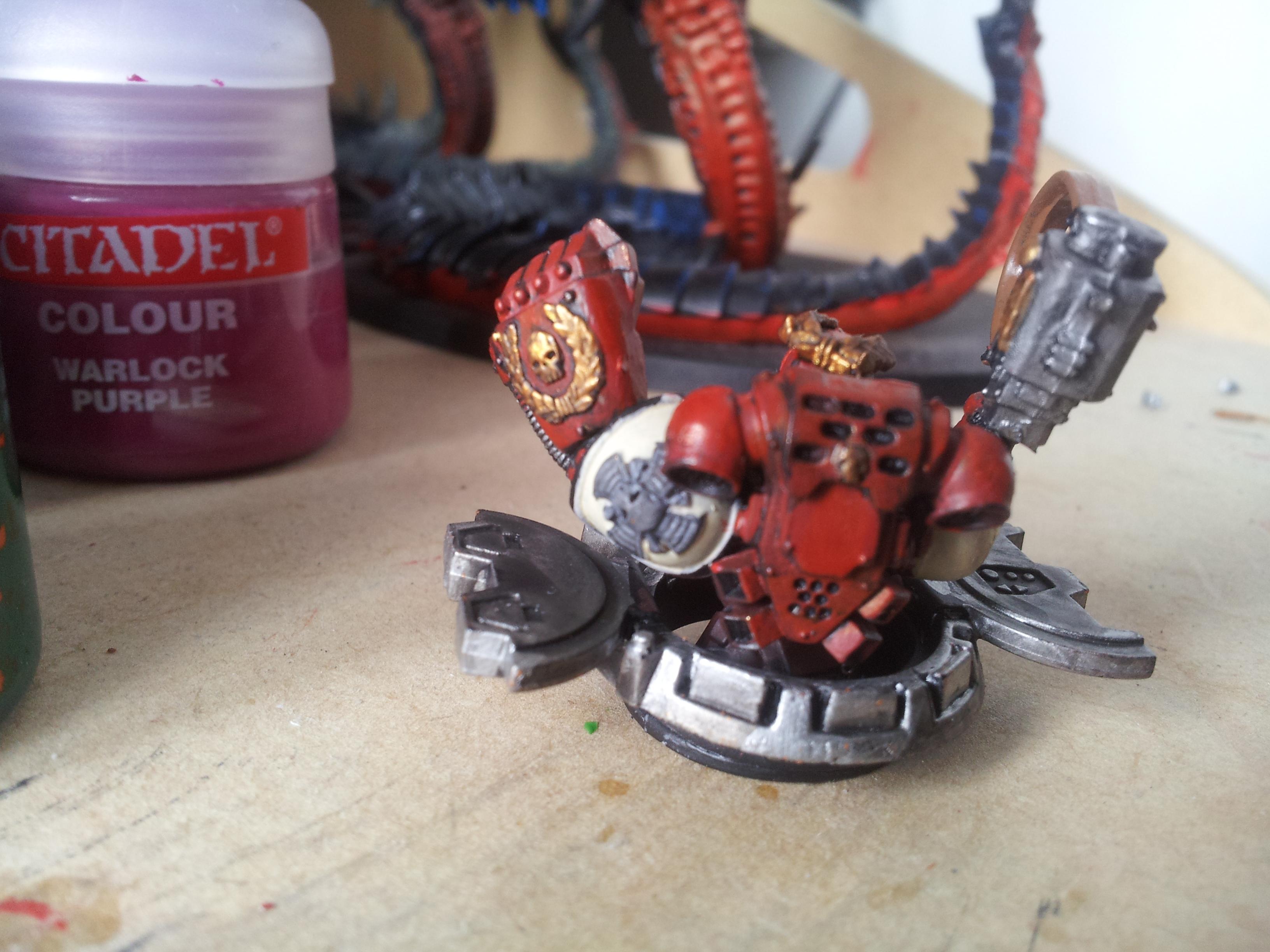Blood Ravens, Conversion, Deadshot, Sgt Cronos, Space Marines, Work In Progress