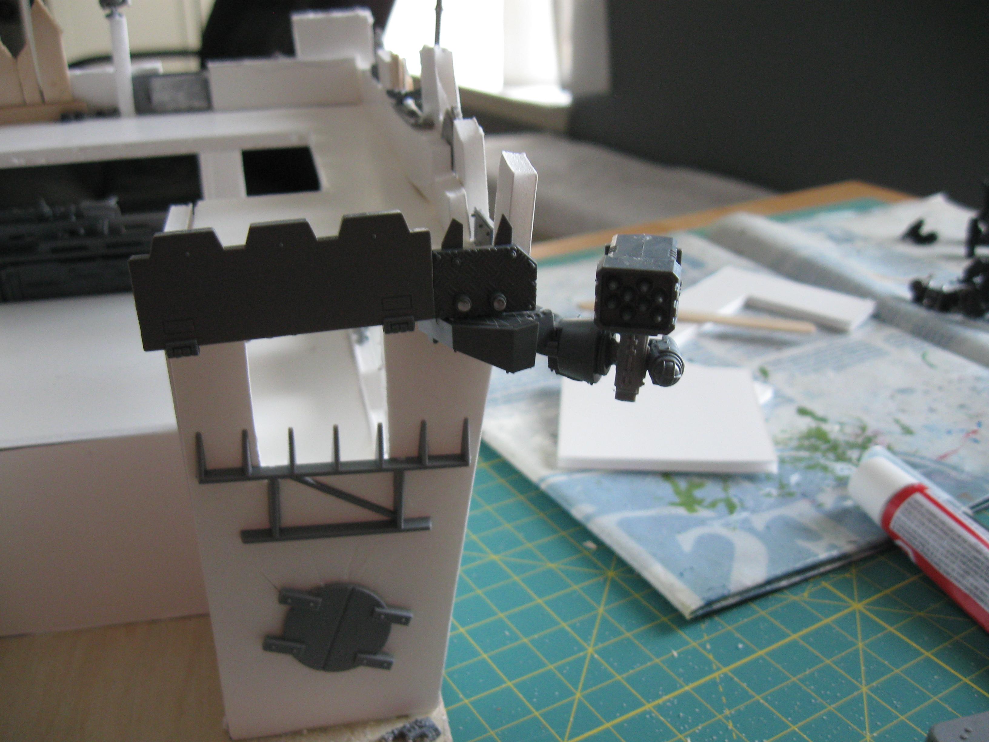Bastion, Ork Terrain, Work In Progress