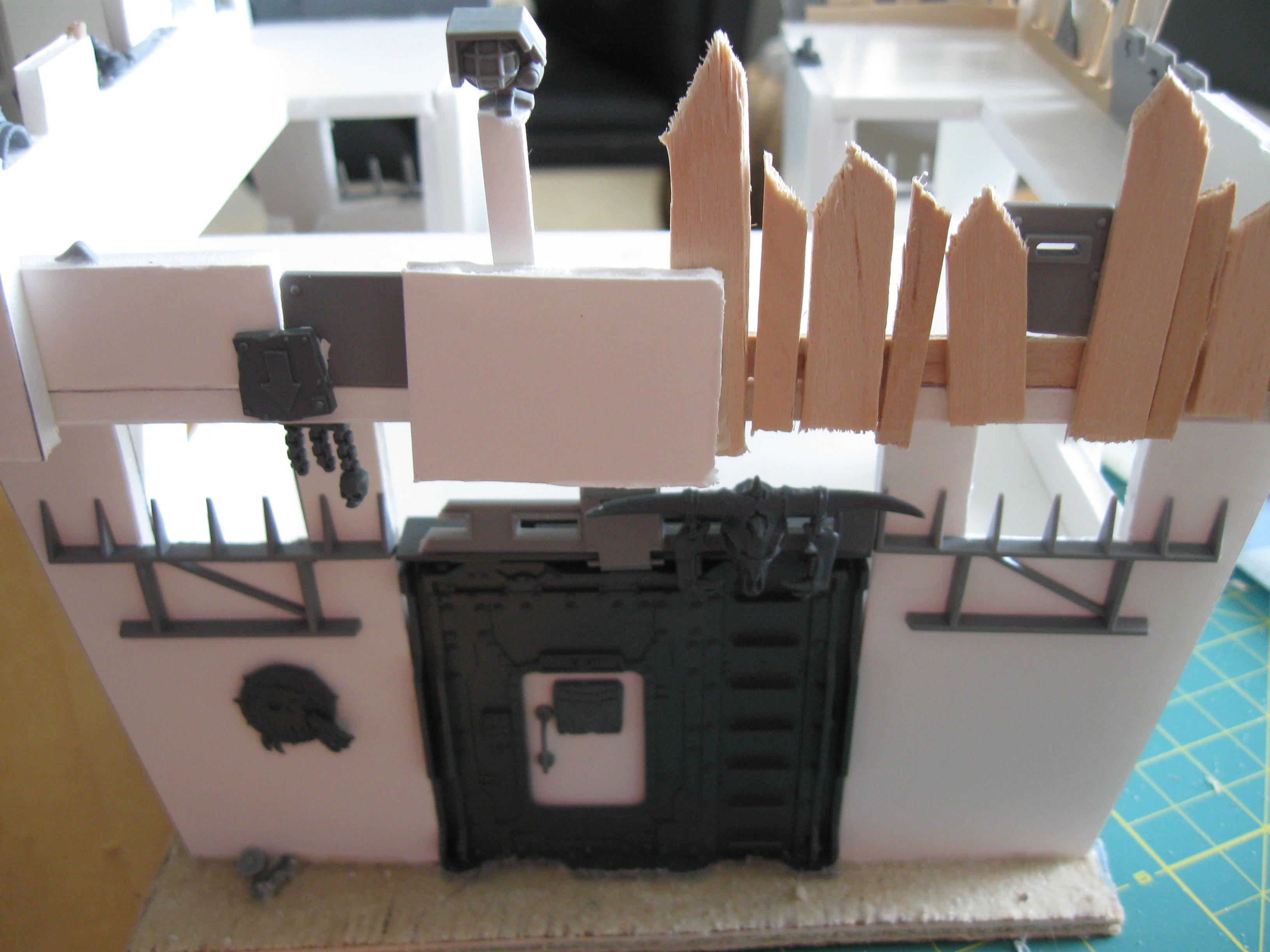 Bastion, Ork Terrain, Work In Progress