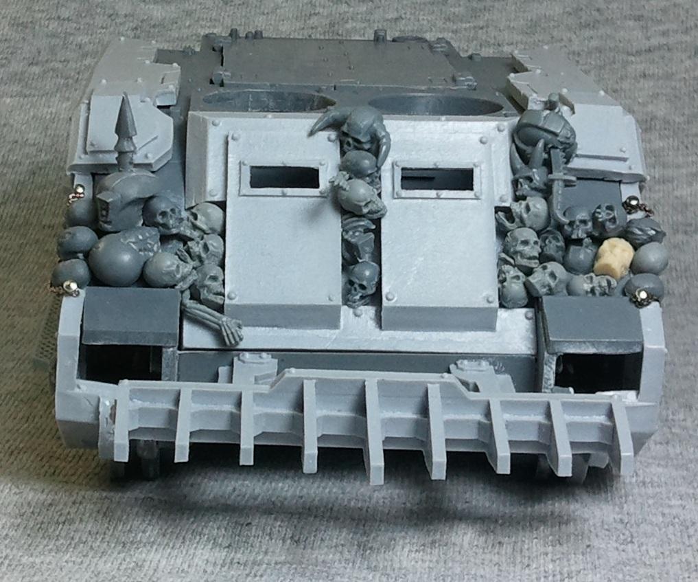 Chaos Space Marines, Forge World, Rhino, Rogue Trader, Skull