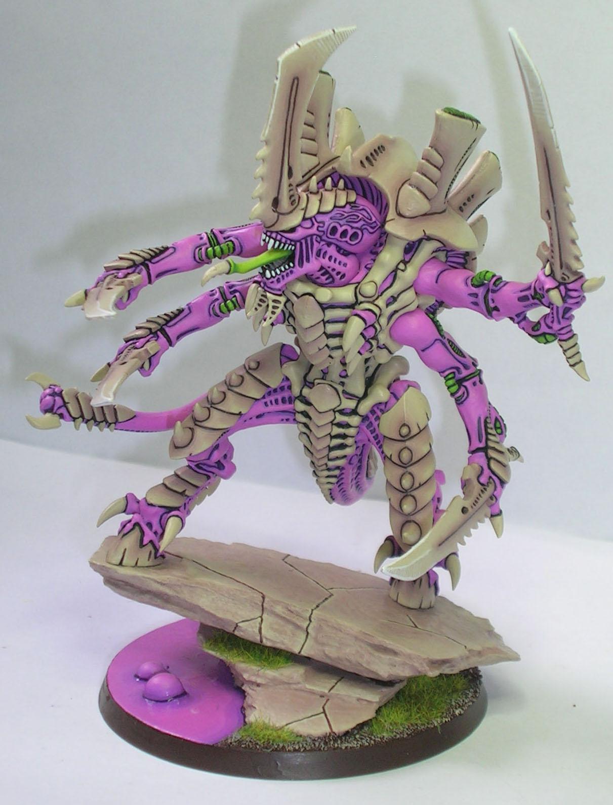Hive Tyrant, Stylized, Tyranids