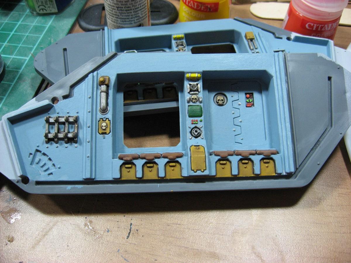 finished interior