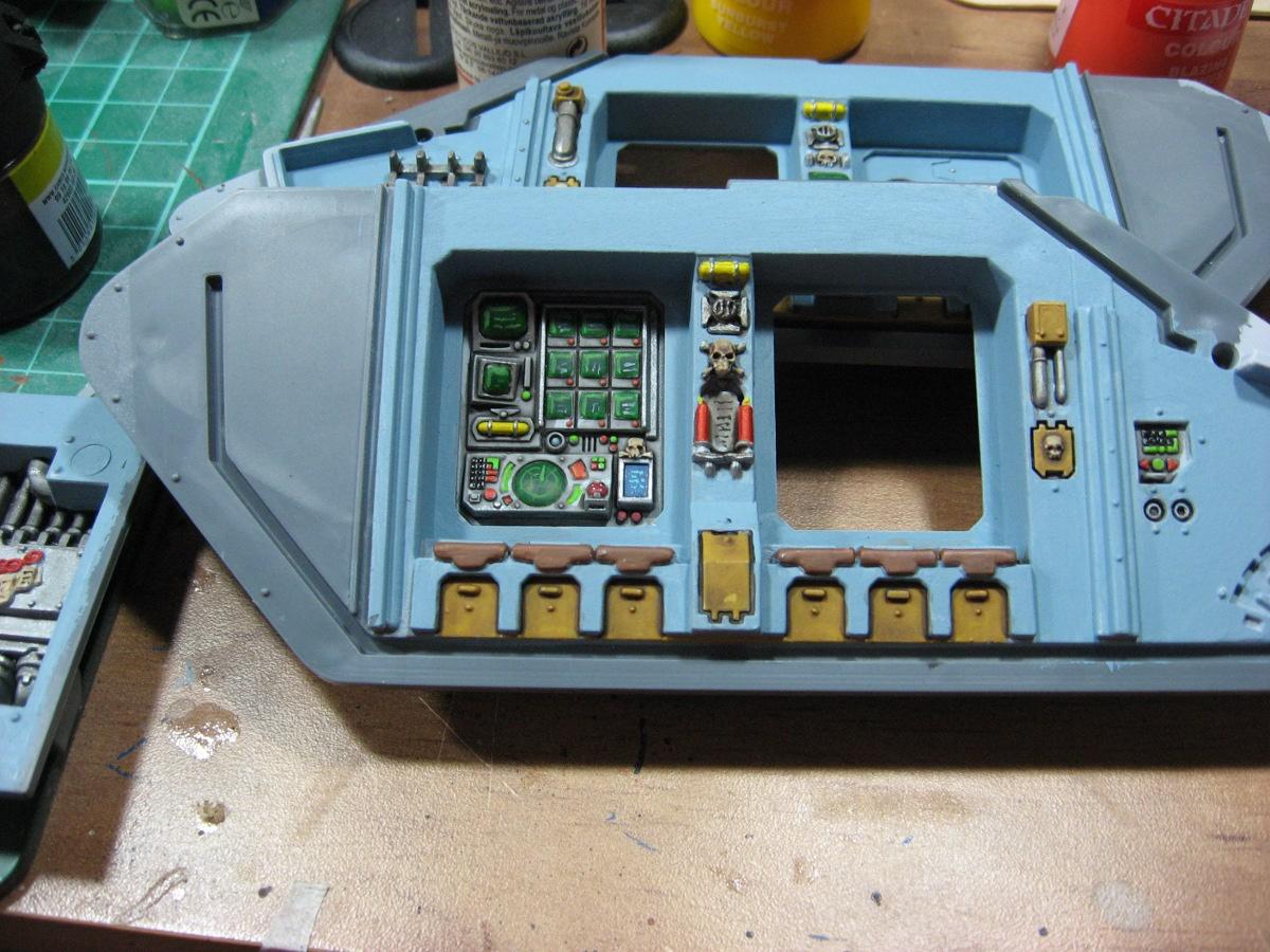 finished interior