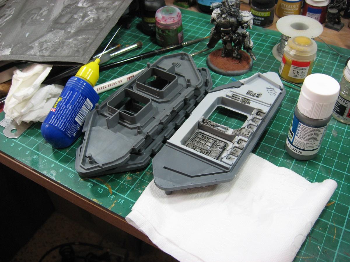 some washed on the primer, just to get an idea of shading