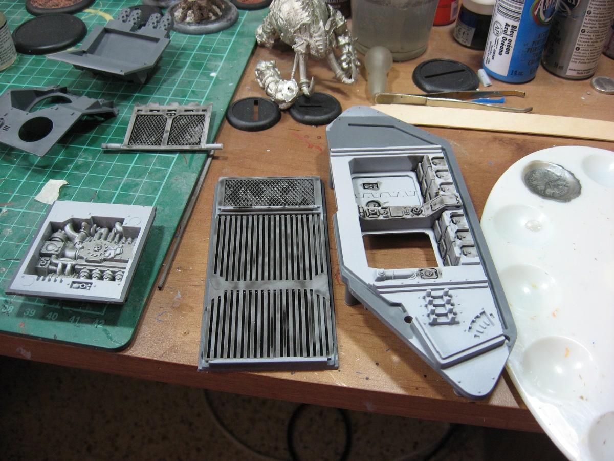 some washed on the primer, just to get an idea of shading